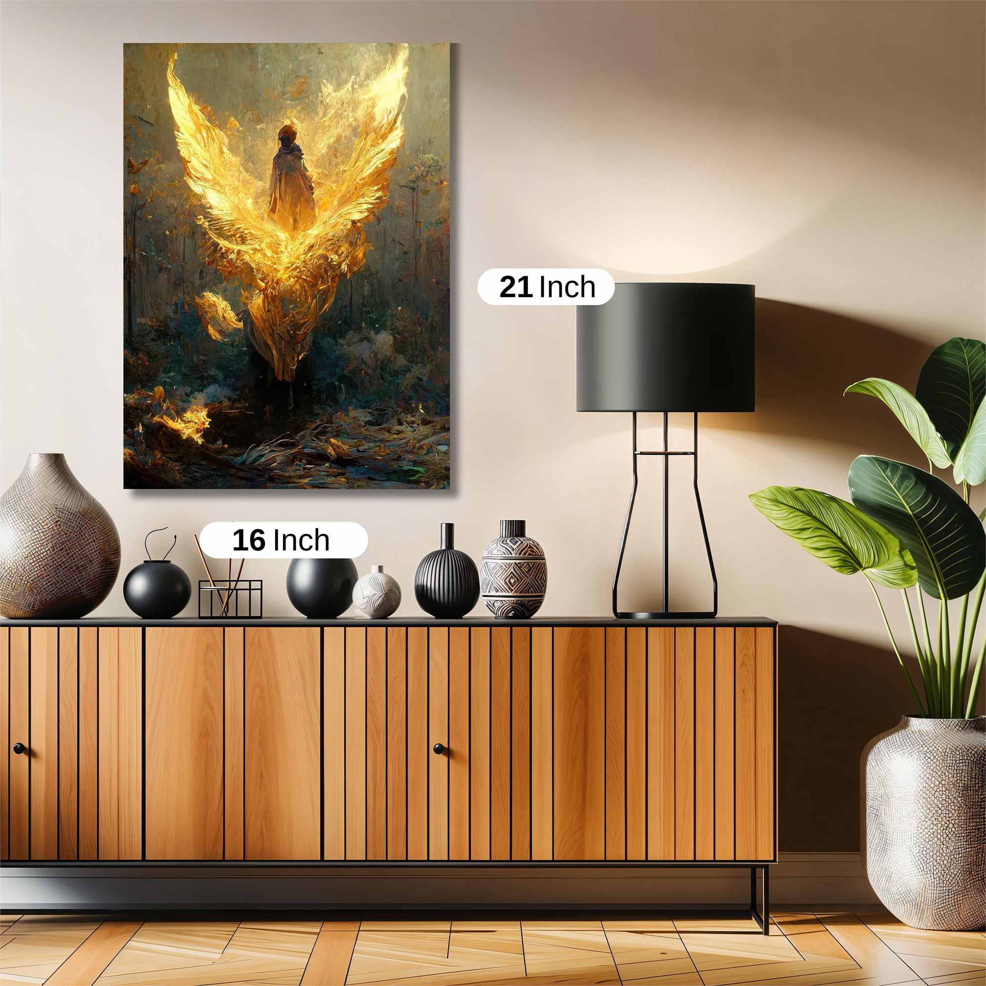 Phoenix Rebirth Safe Wall Magnetic / M