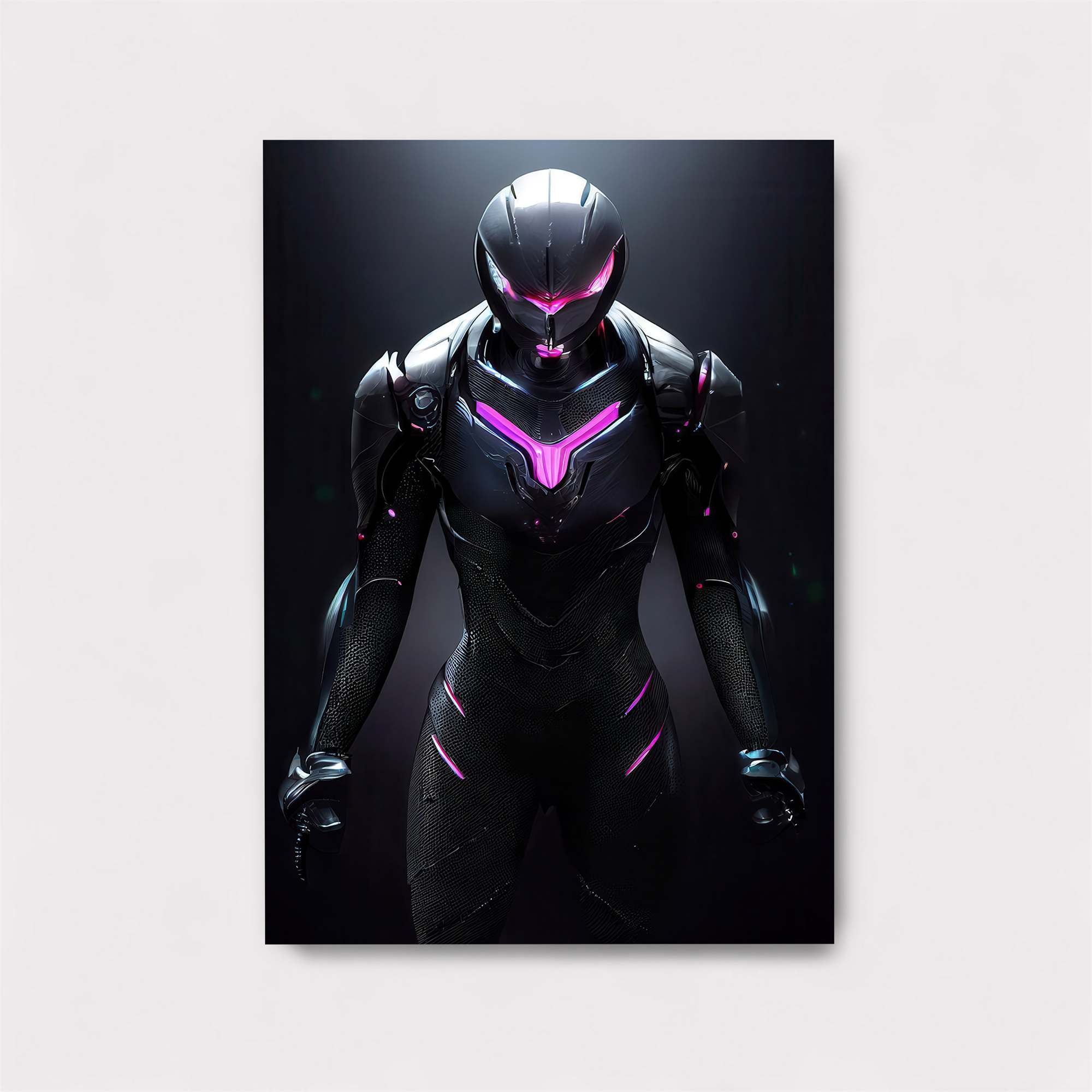 Neon Warrior Safe Wall Magnetic / M