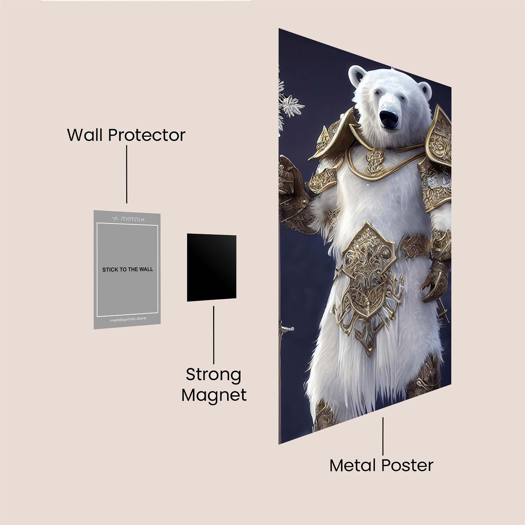 Polar Monarch Safe Wall Magnetic / M