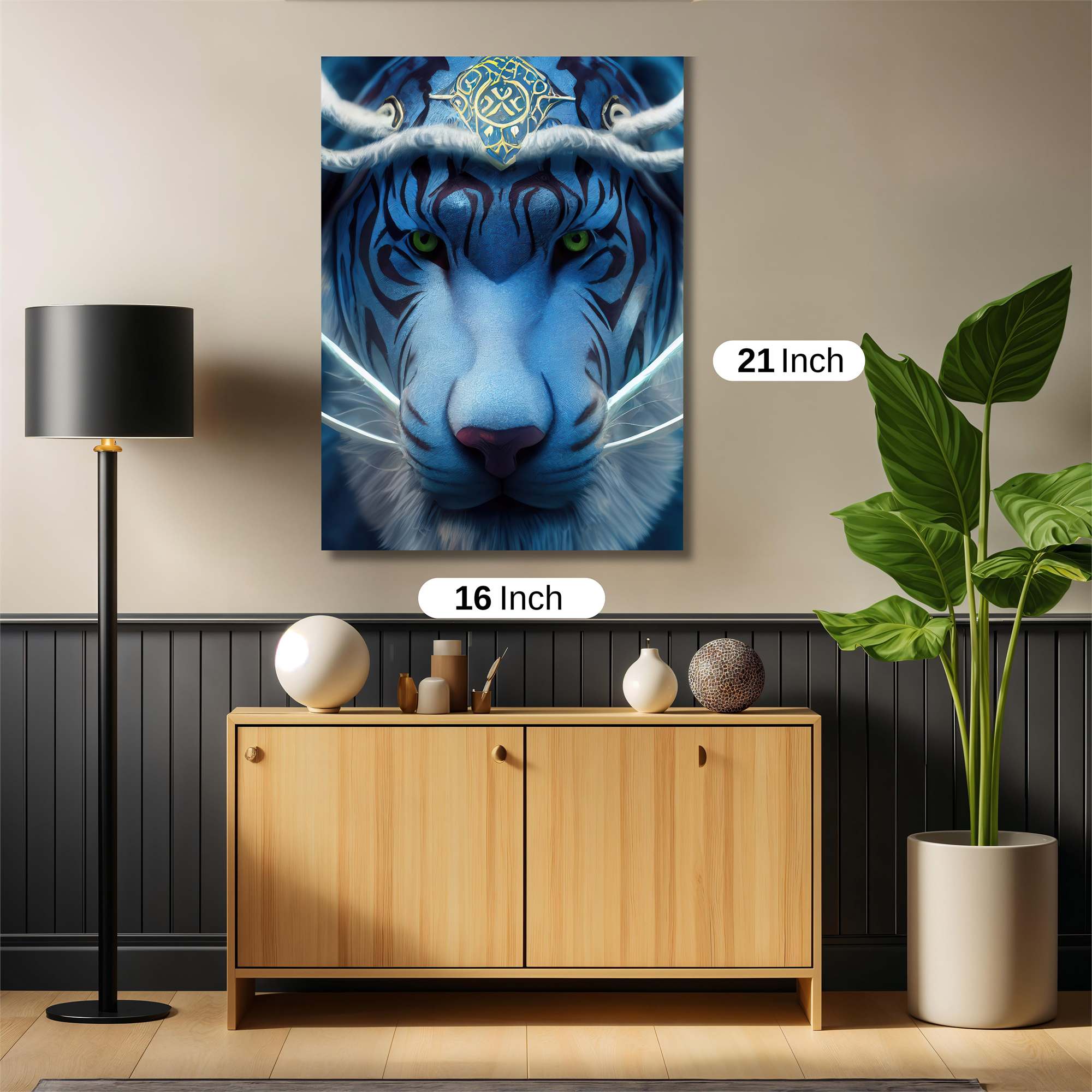 Mystic Warrior Safe Wall Magnetic / M