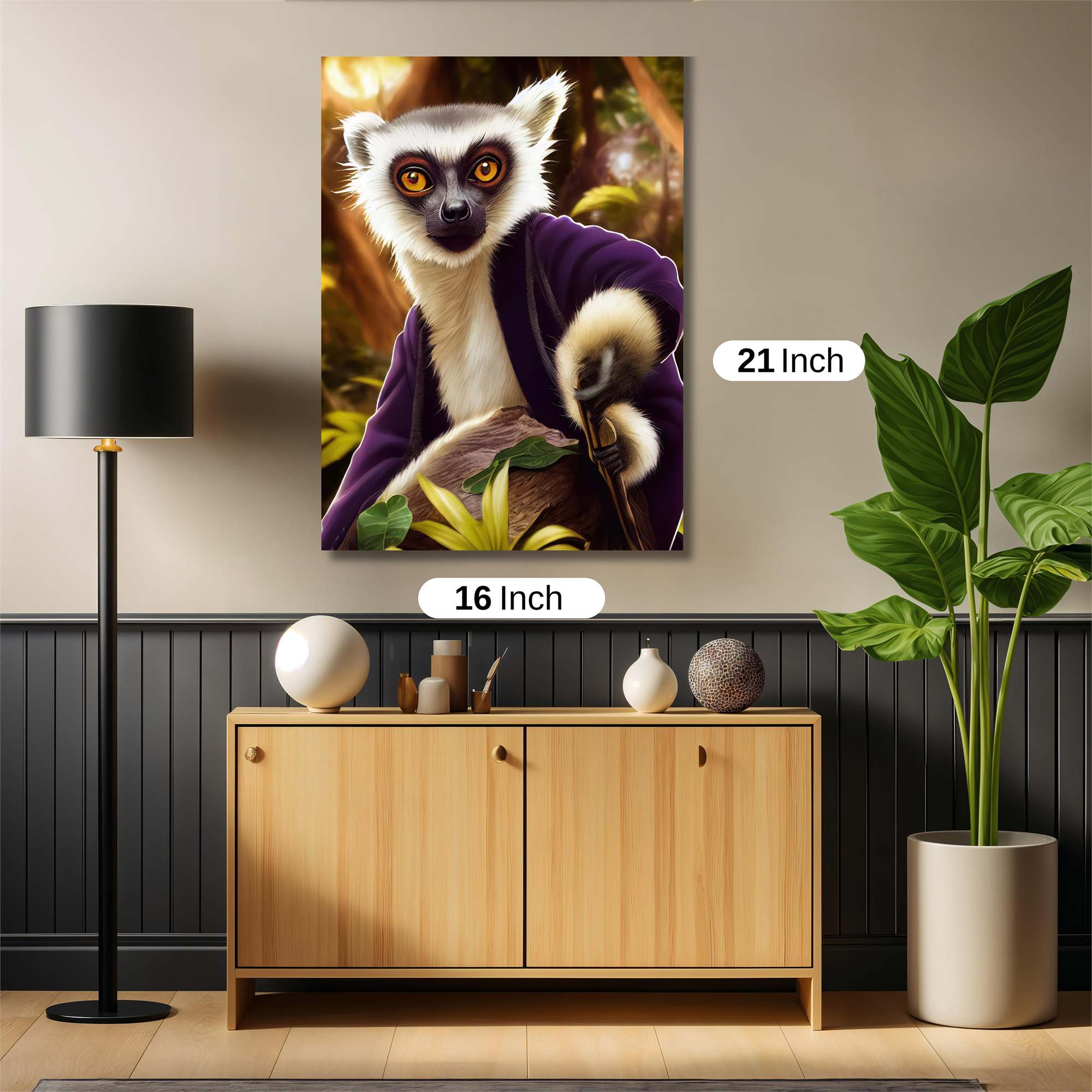 Lemur Mystic Safe Wall Magnetic / M