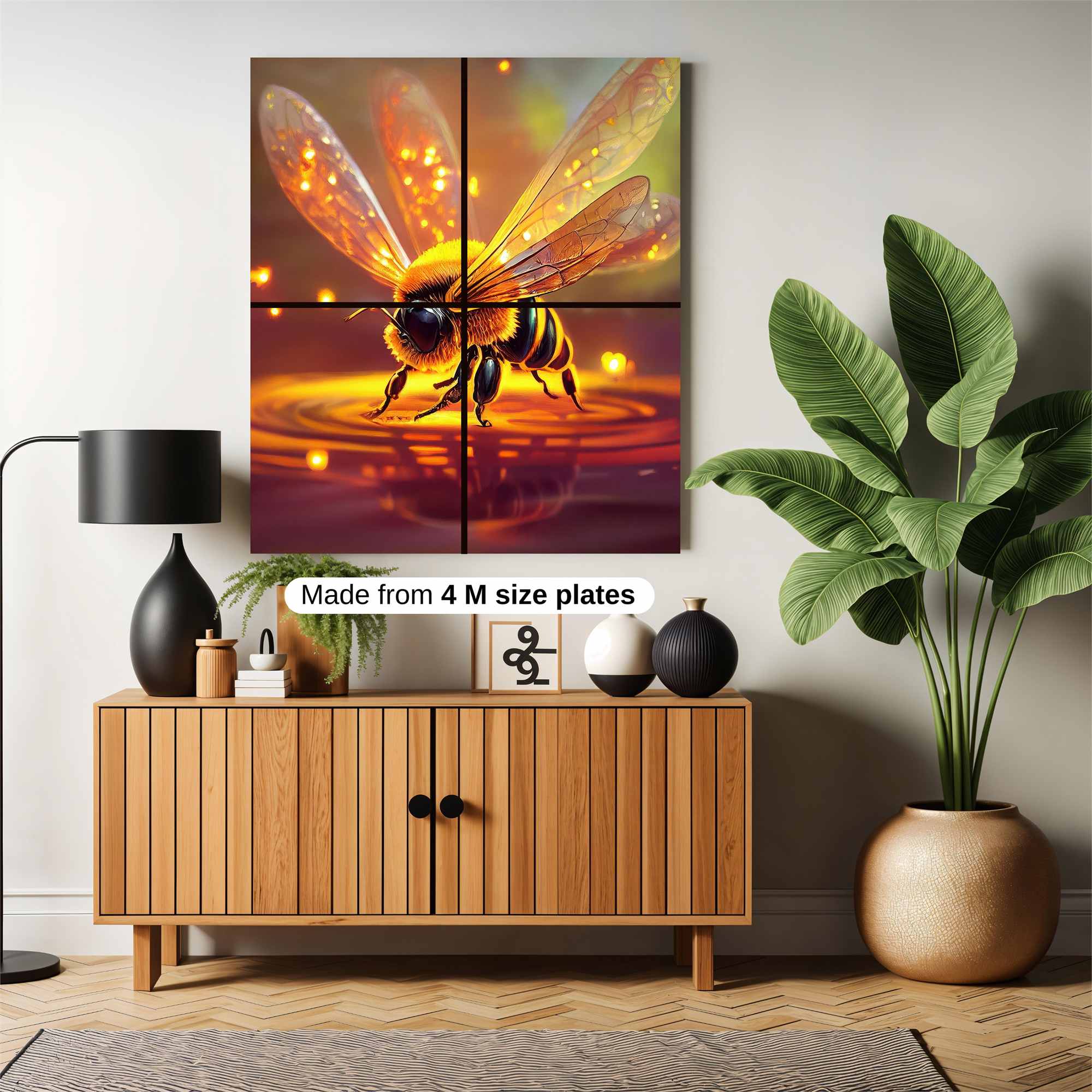 Bee Radiant Safe Wall Magnetic / M