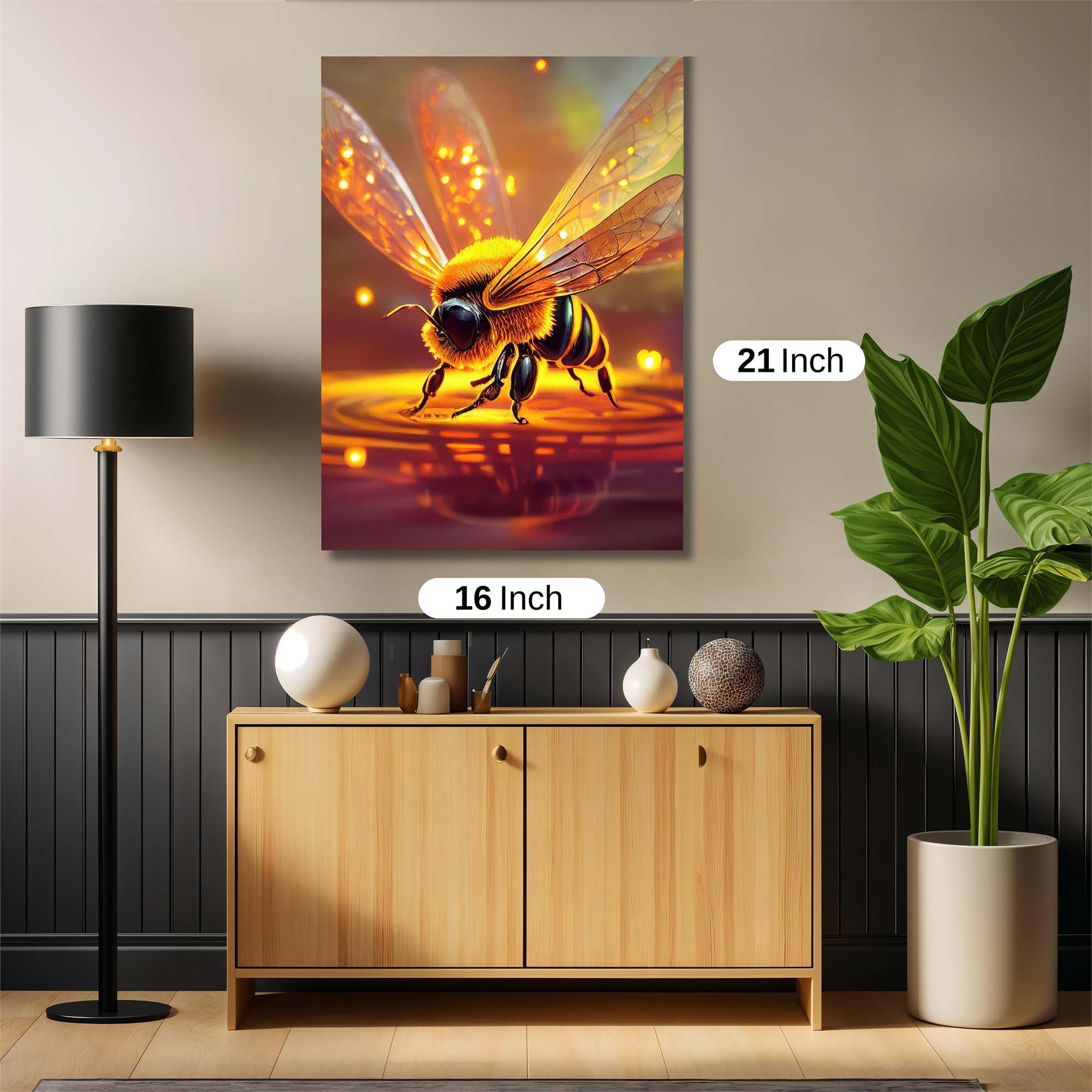 Bee Radiant Safe Wall Magnetic / M
