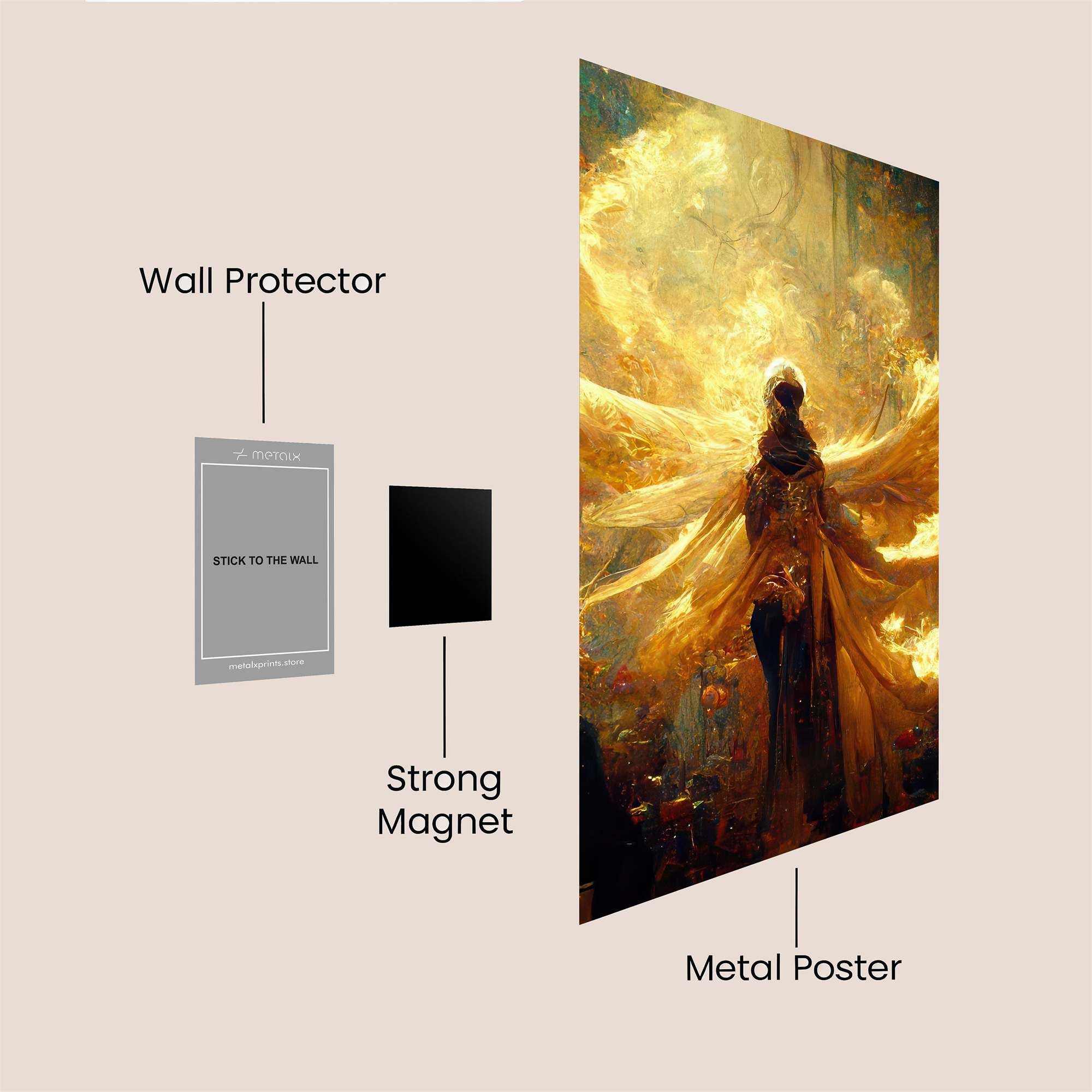 Phoenix Radiant Safe Wall Magnetic / M