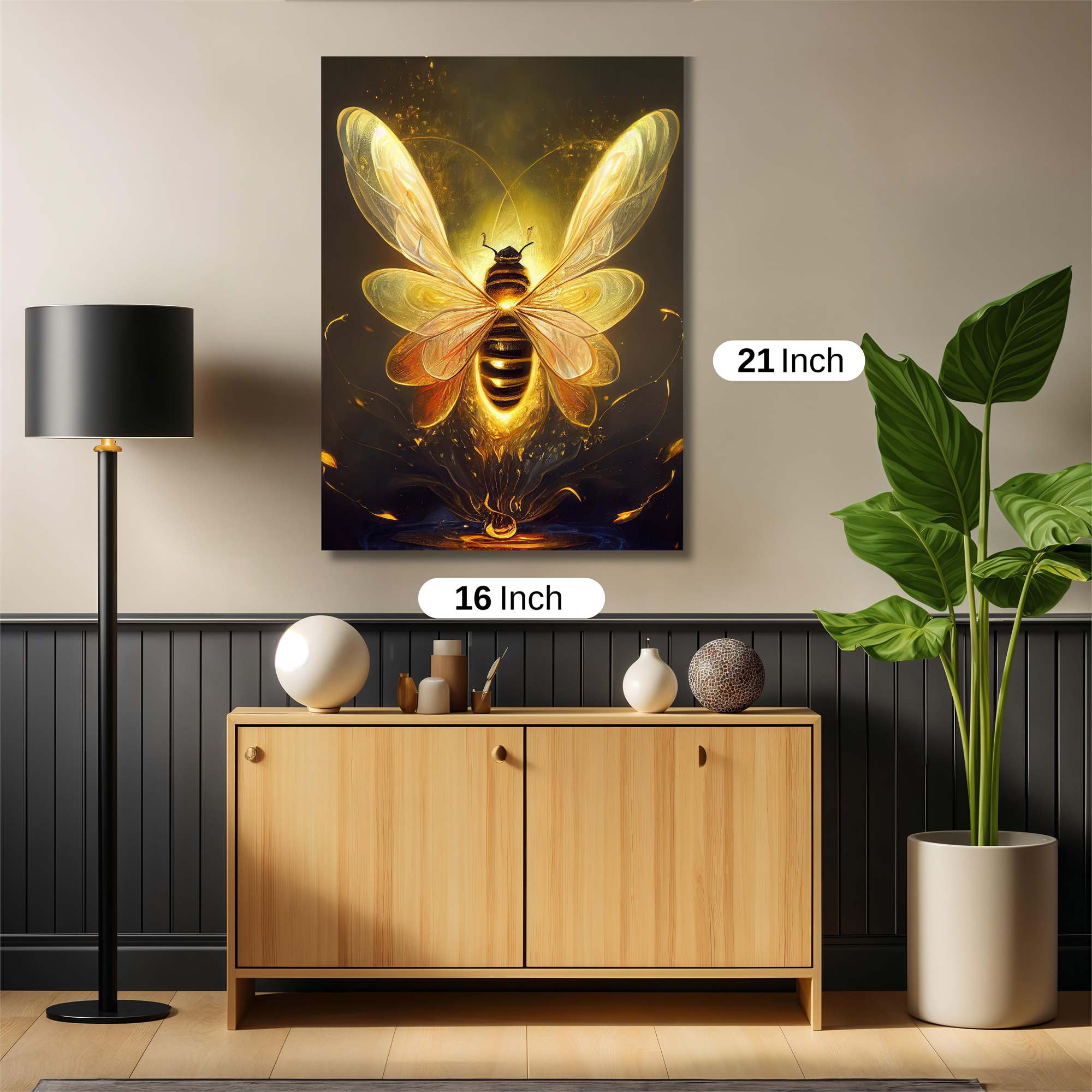 Bee Radiant Safe Wall Magnetic / M