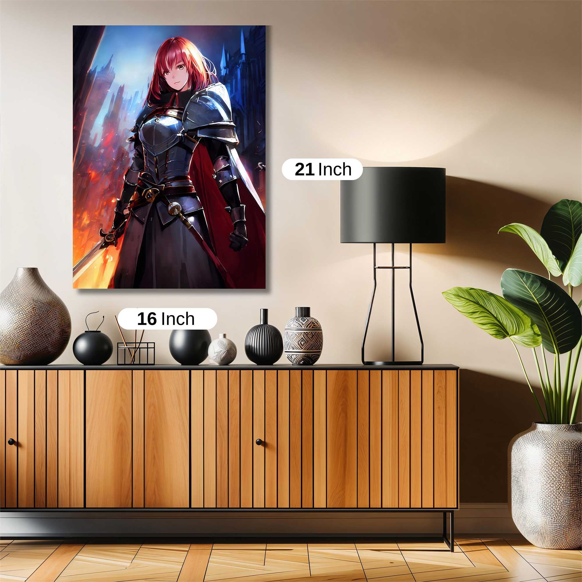 Knightly Blaze Safe Wall Magnetic / M