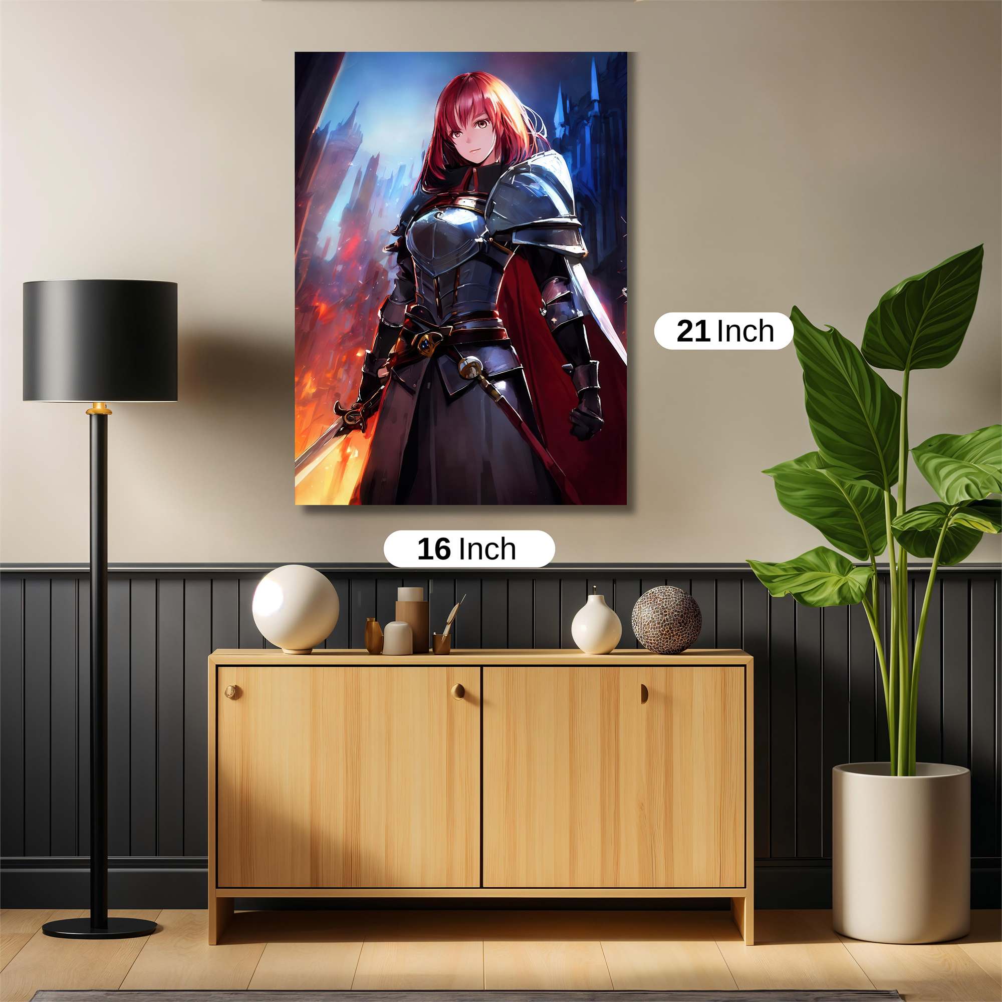 Knightly Blaze Safe Wall Magnetic / M