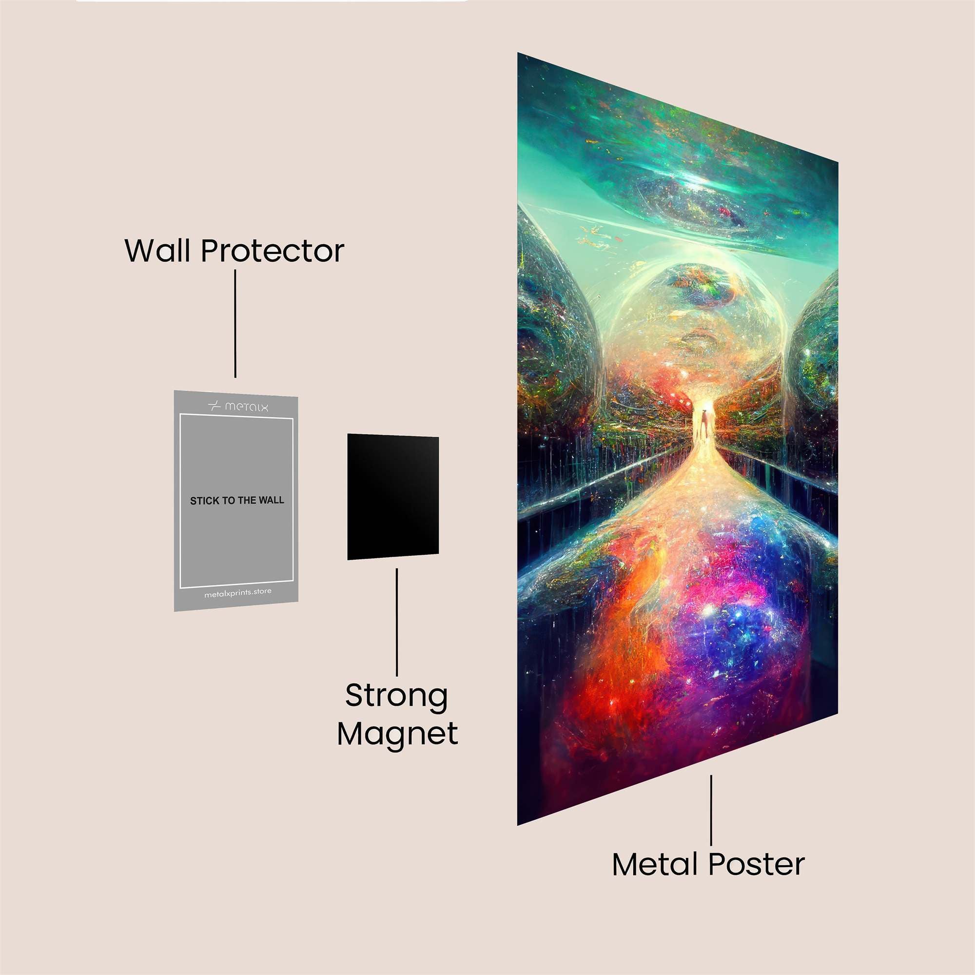 Cosmic Enigma Safe Wall Magnetic / M