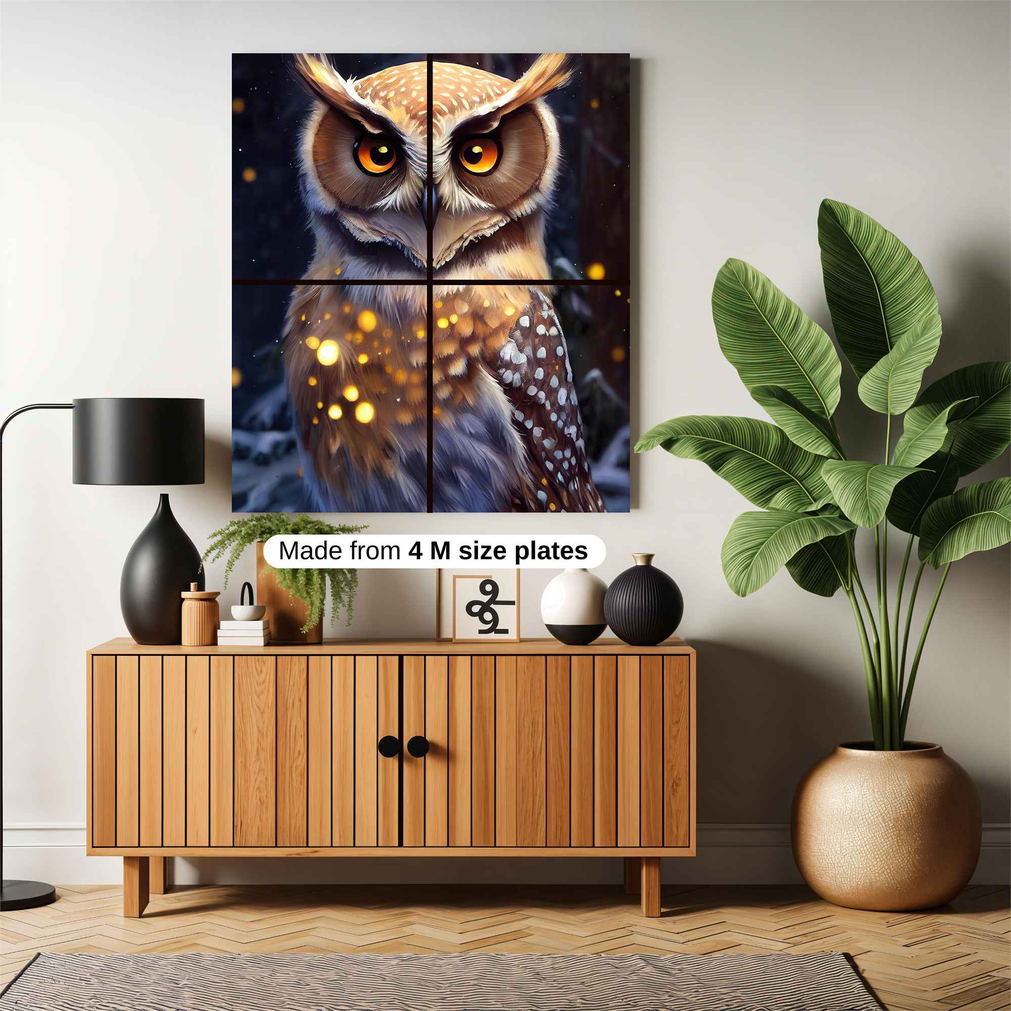 Owl Enchantment Safe Wall Magnetic / M