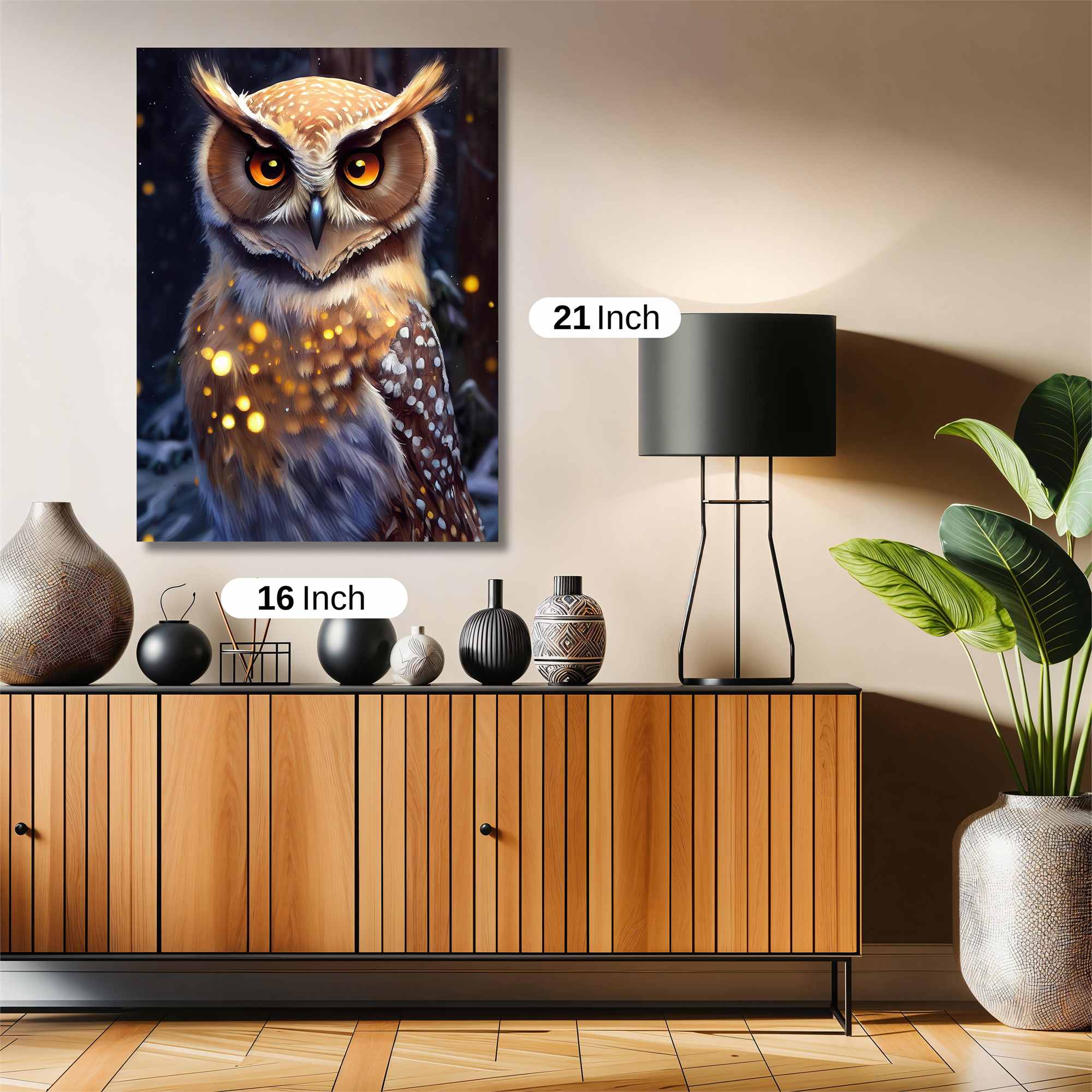 Owl Enchantment Safe Wall Magnetic / M