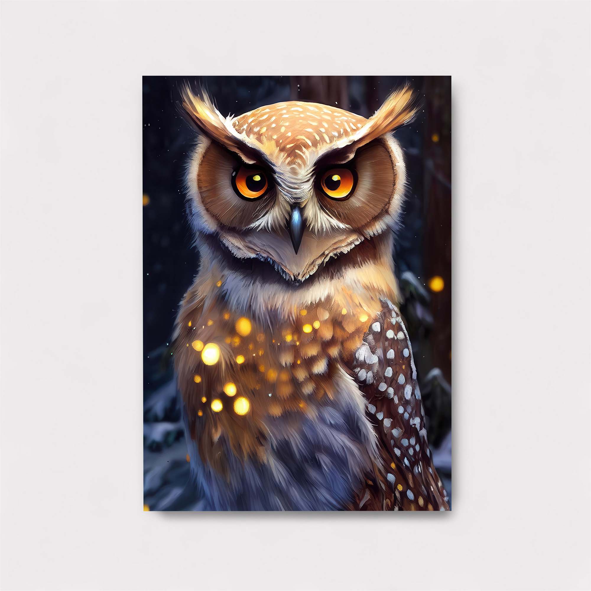 Owl Enchantment Safe Wall Magnetic / M