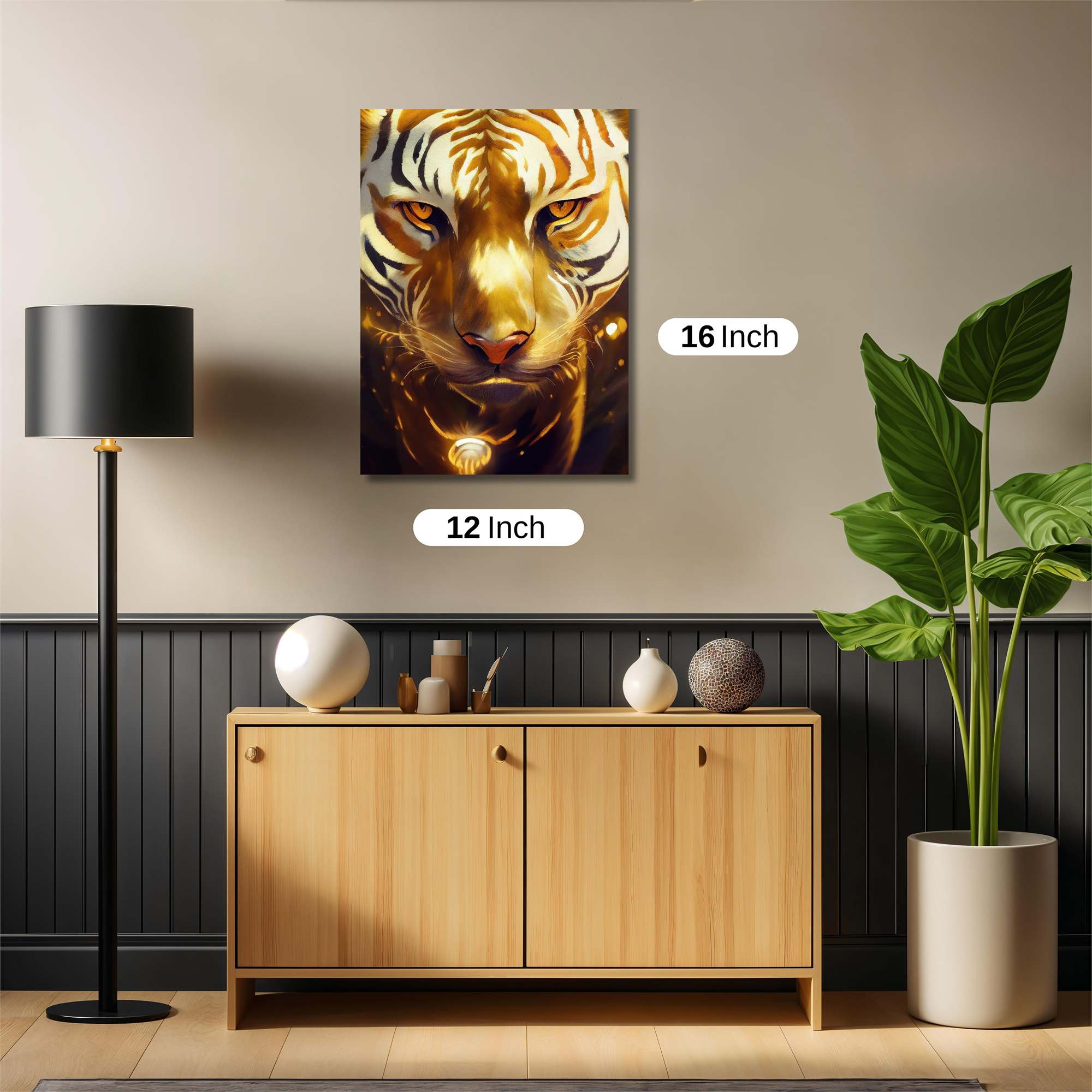 Tiger Radiant Safe Wall Magnetic / M