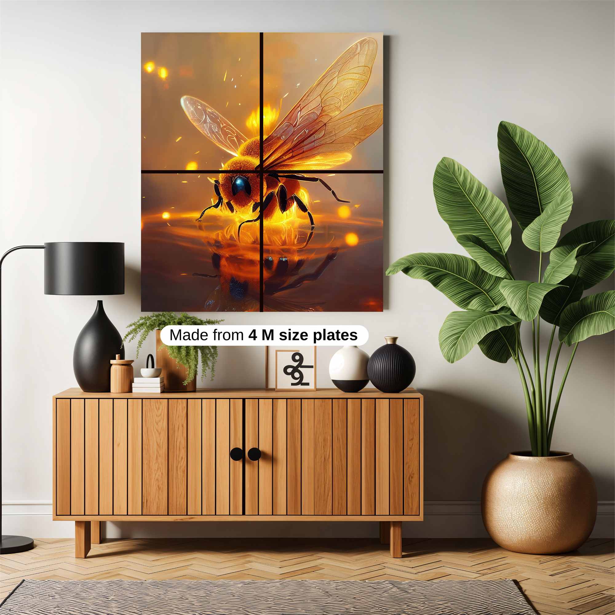 Bee Radiant Safe Wall Magnetic / M