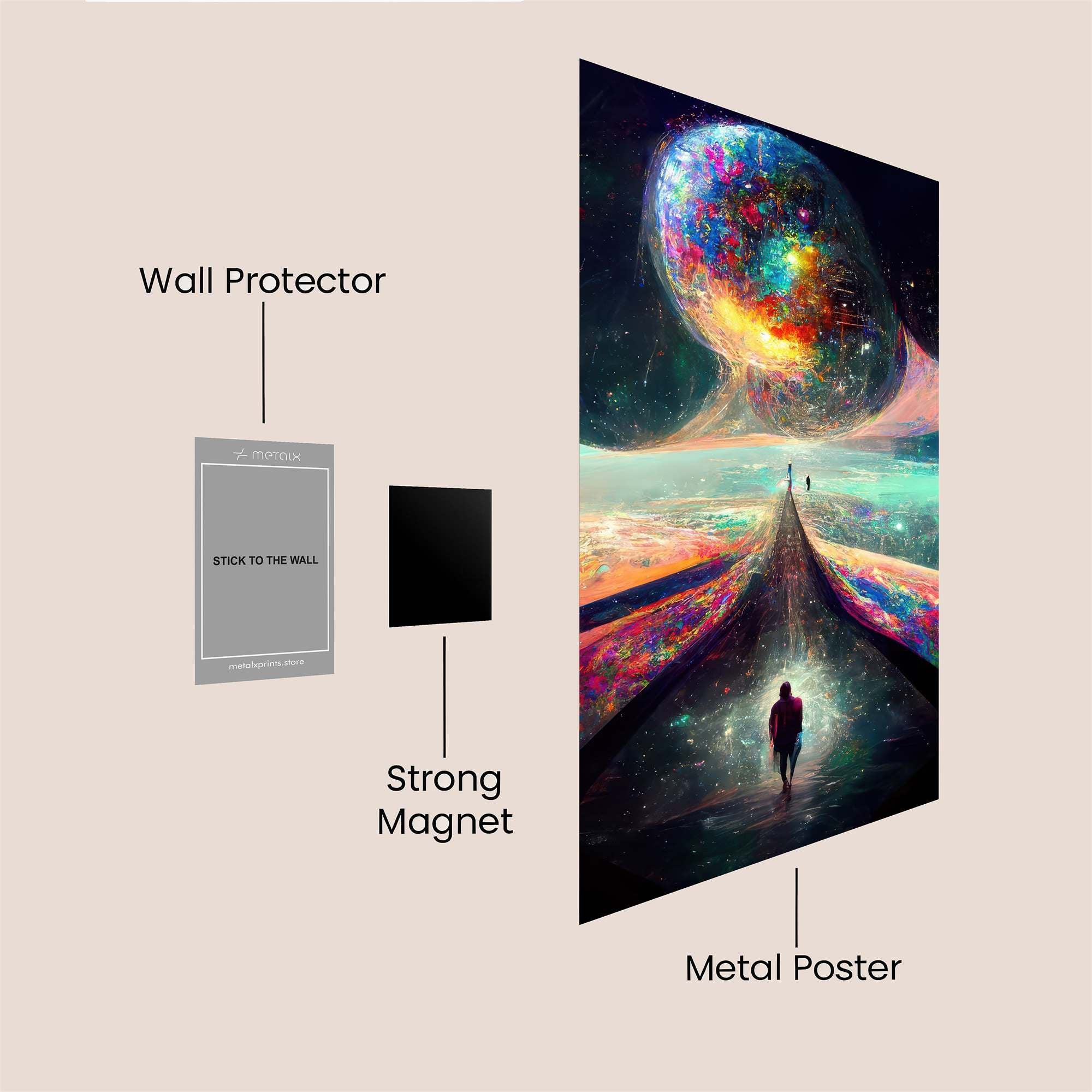 Cosmic Odyssey Safe Wall Magnetic / M