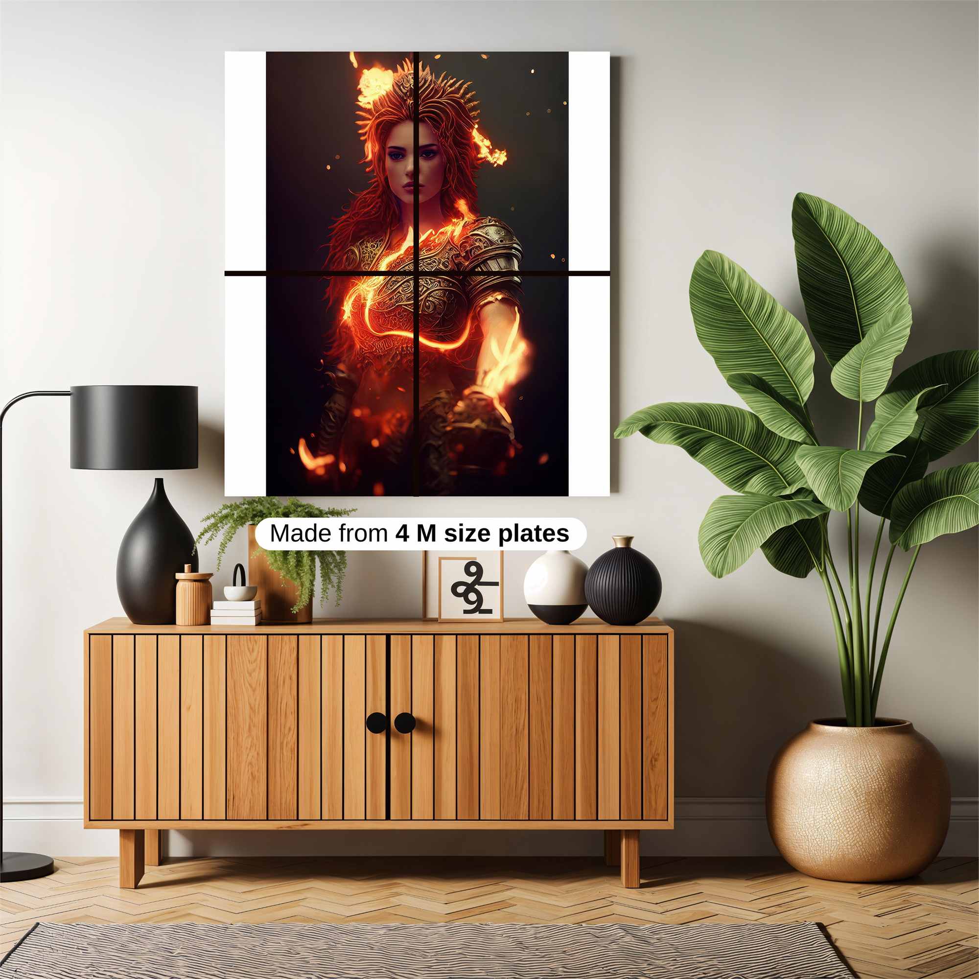 Fire Empress Safe Wall Magnetic / M