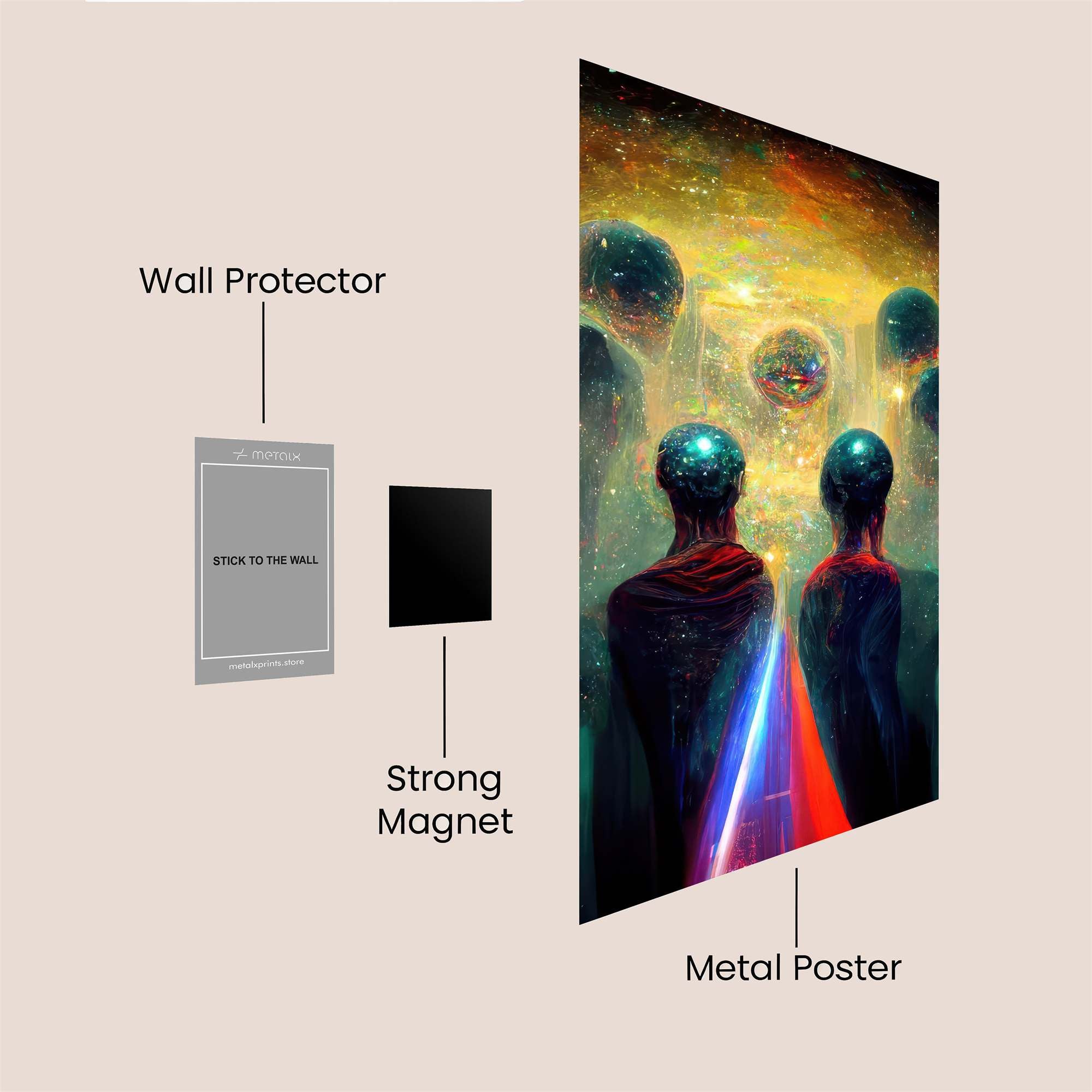 Cosmic Harmony Safe Wall Magnetic / M