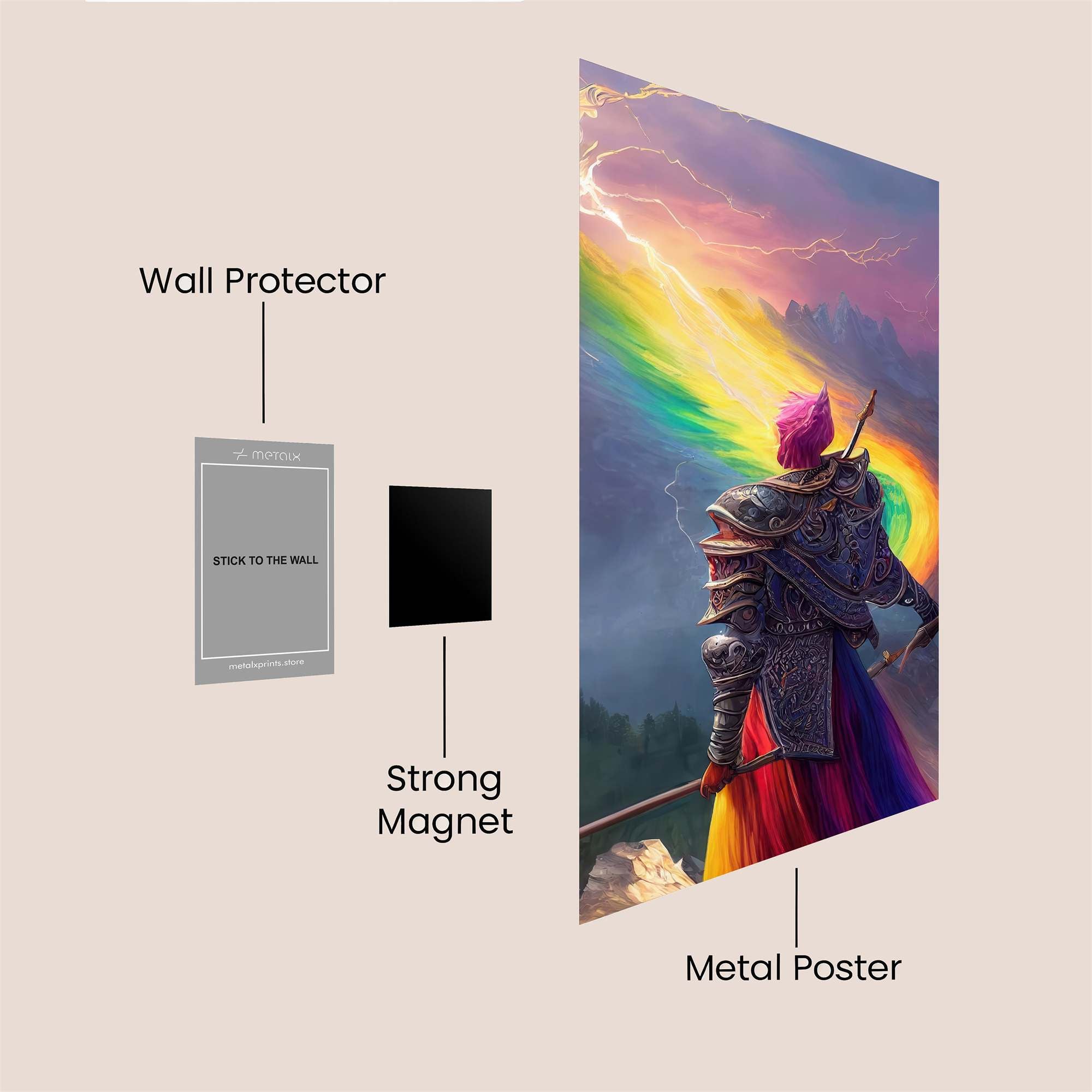 Arcane Valor Safe Wall Magnetic / M