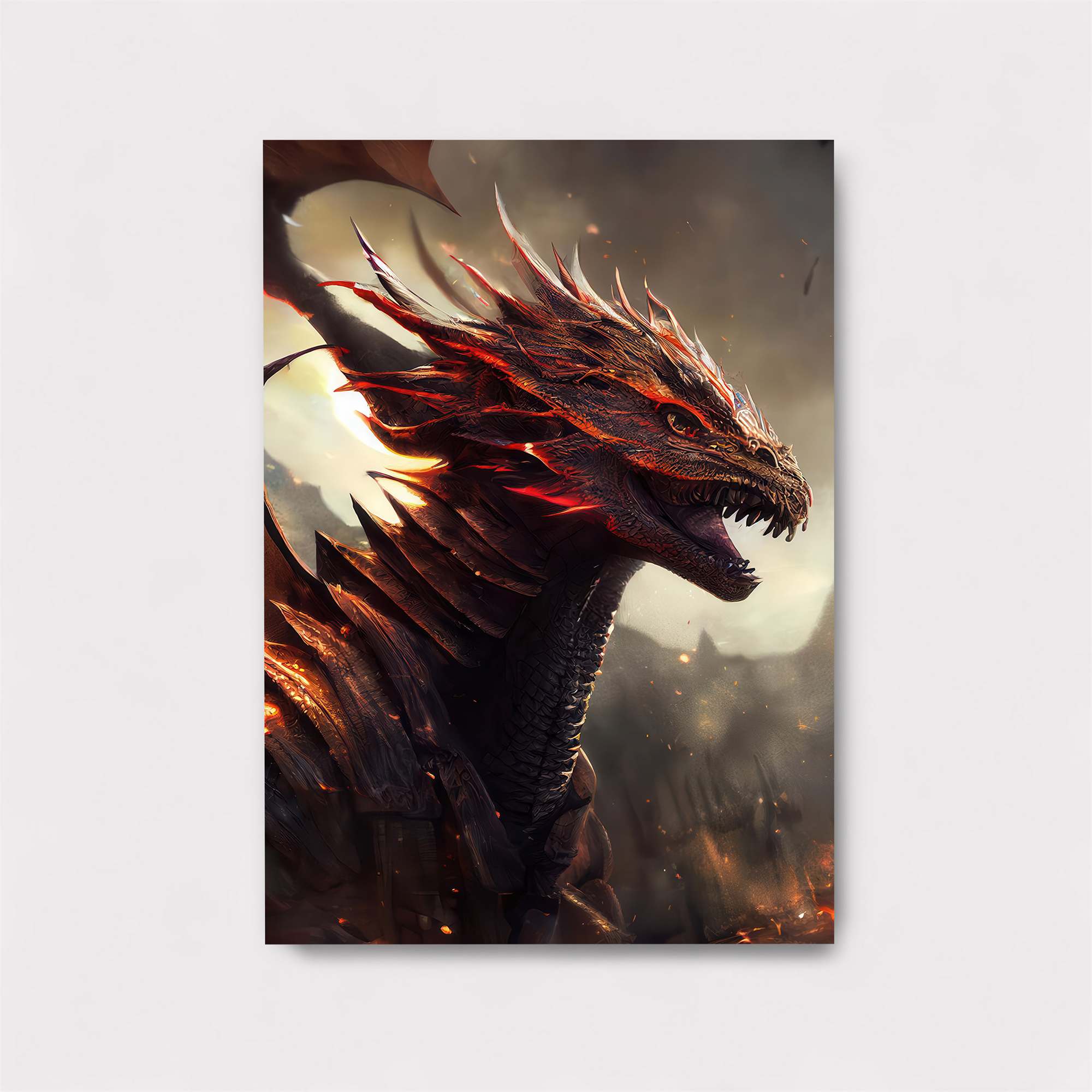Dragon Inferno Safe Wall Magnetic / M