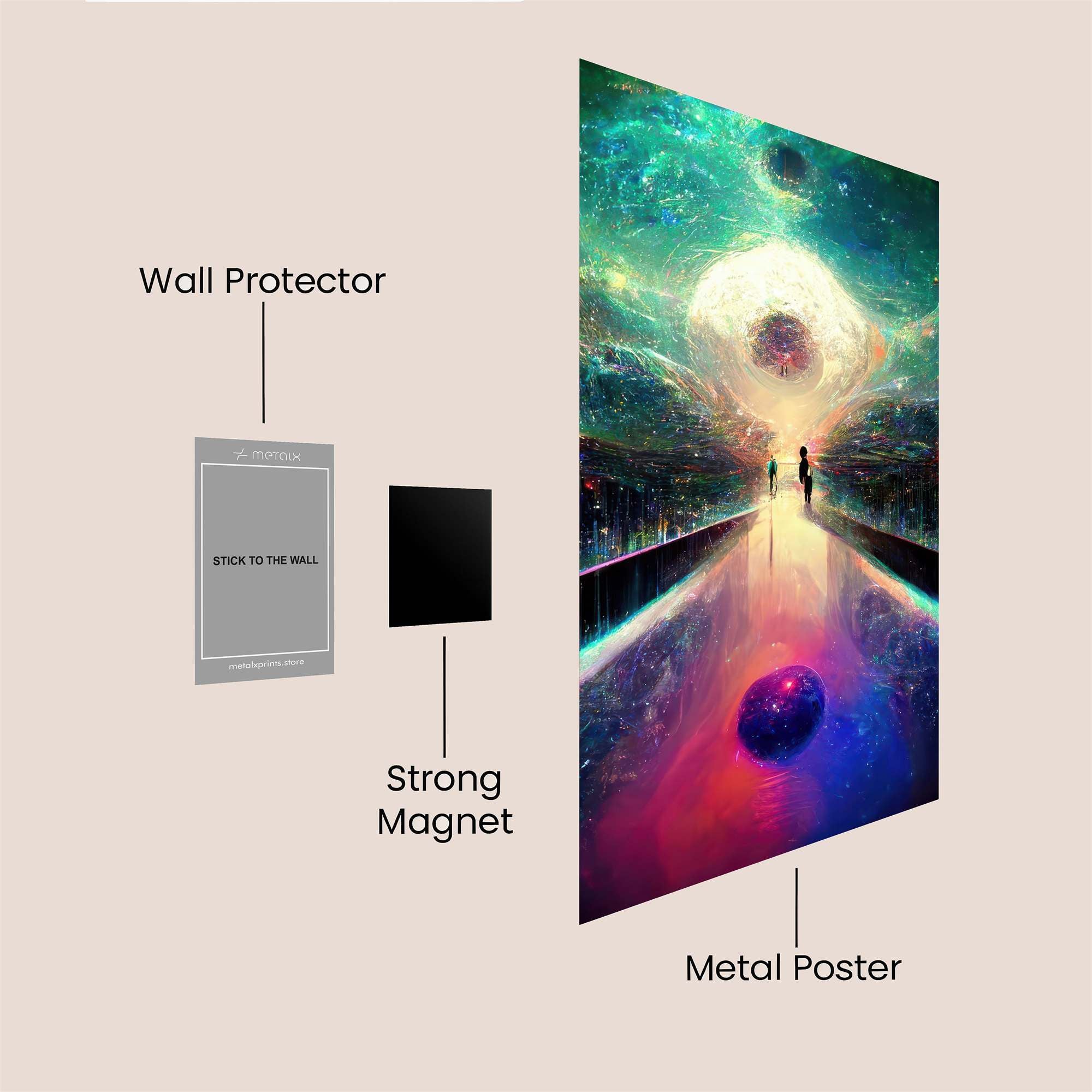 Cosmic Wonder Safe Wall Magnetic / M