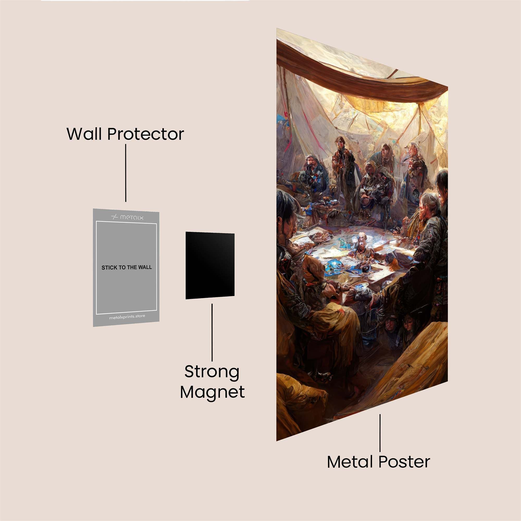 Council Harmony Safe Wall Magnetic / M