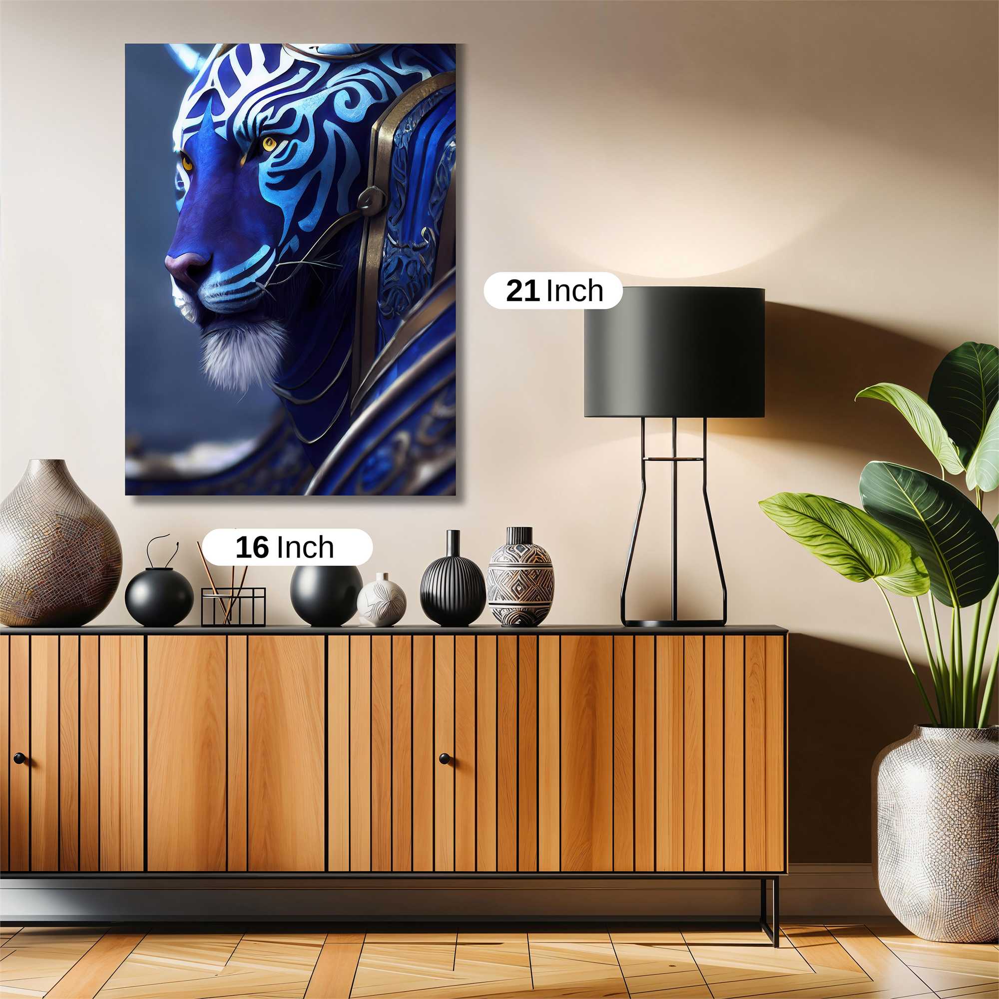 Azure Majesty Safe Wall Magnetic / M