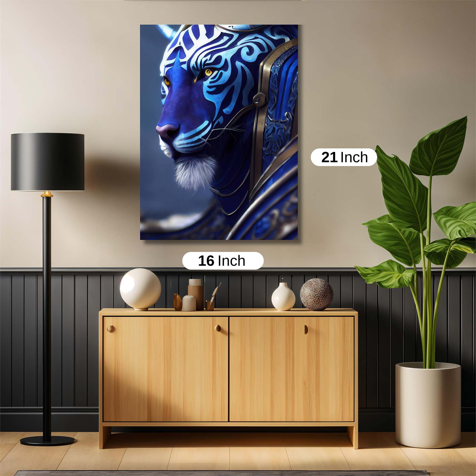 Azure Majesty Safe Wall Magnetic / M