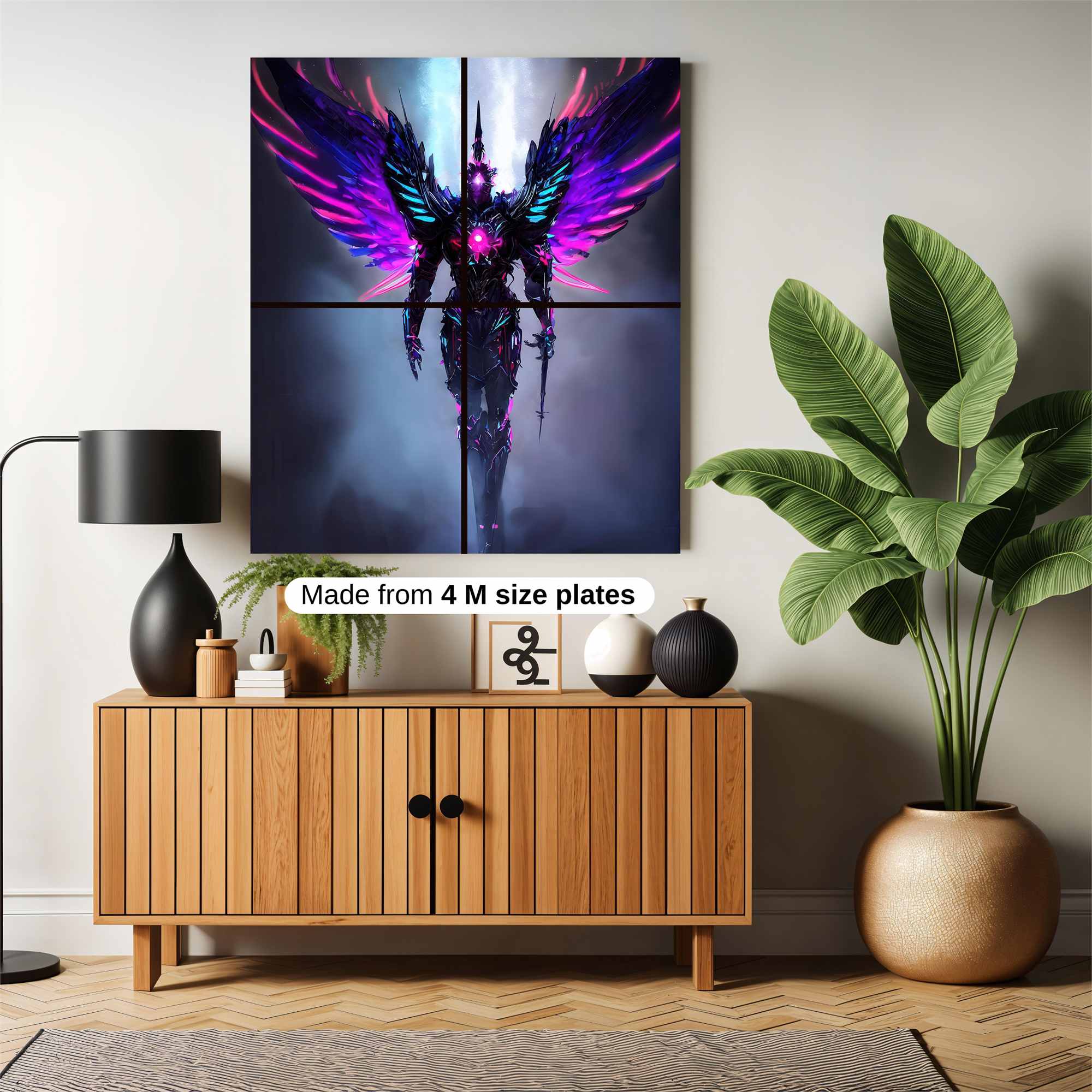 Angelic Fury Safe Wall Magnetic / M