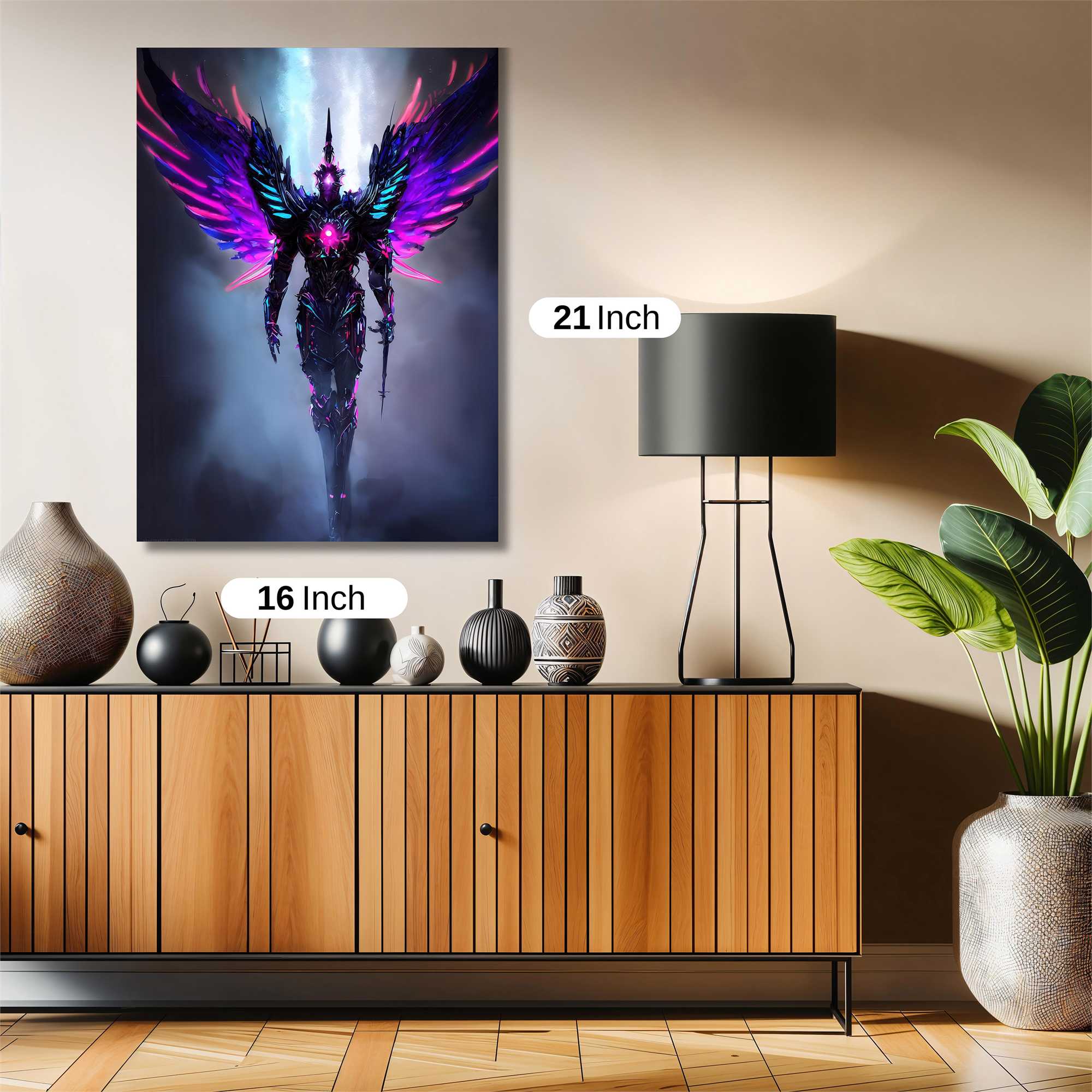 Angelic Fury Safe Wall Magnetic / M