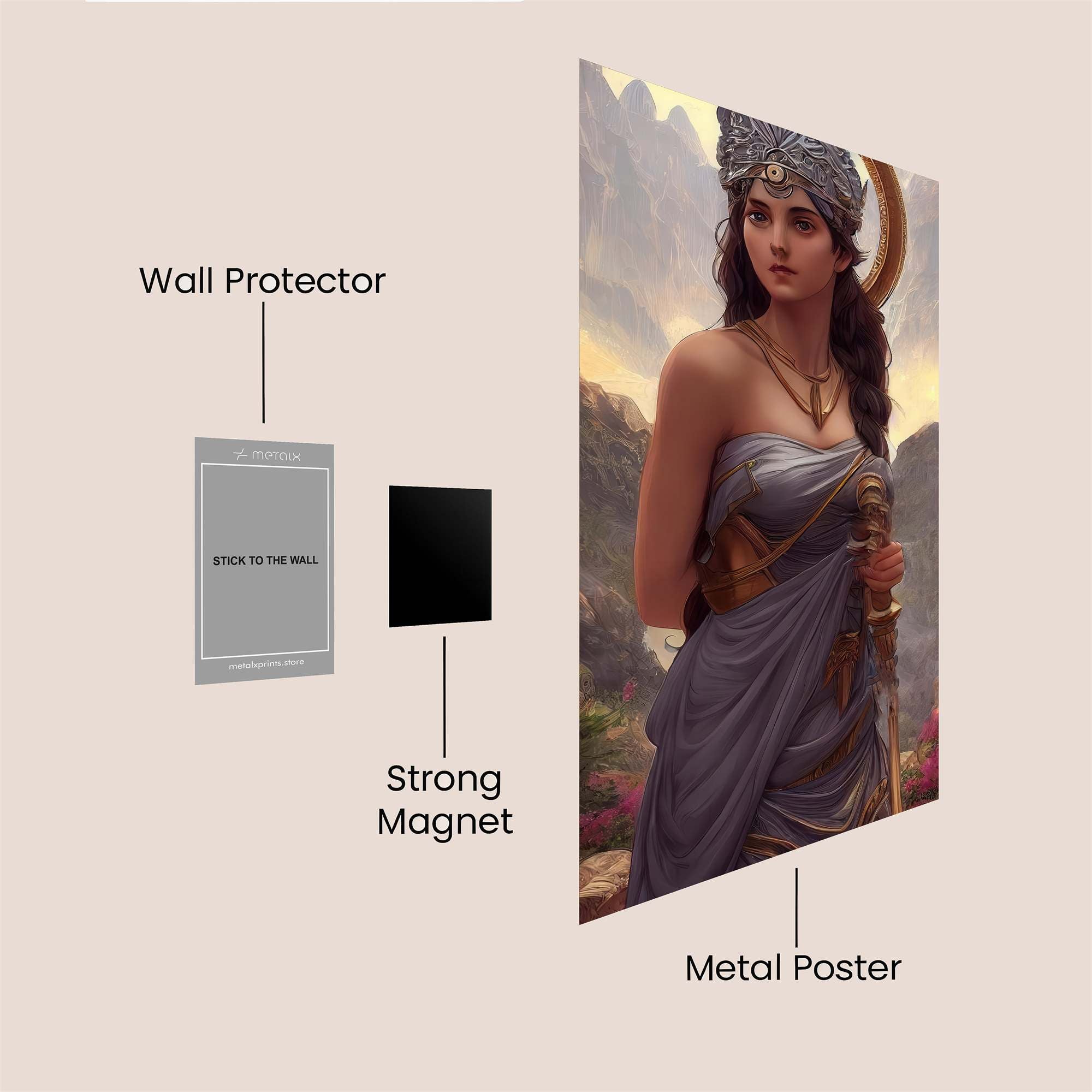 Durga Serenity Safe Wall Magnetic / M