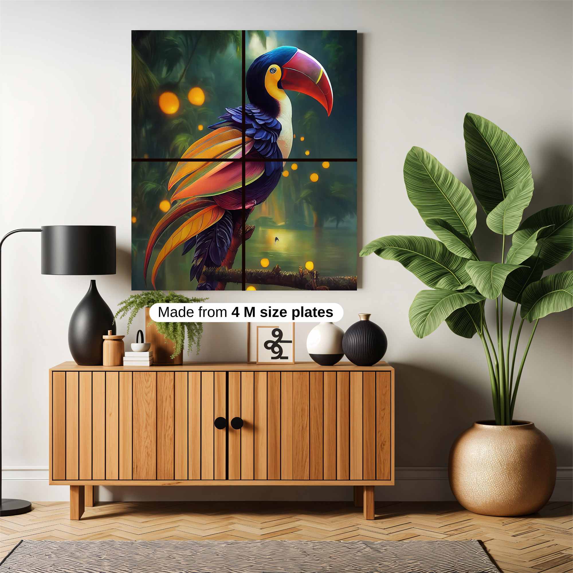 Toucan Twilight Safe Wall Magnetic / M
