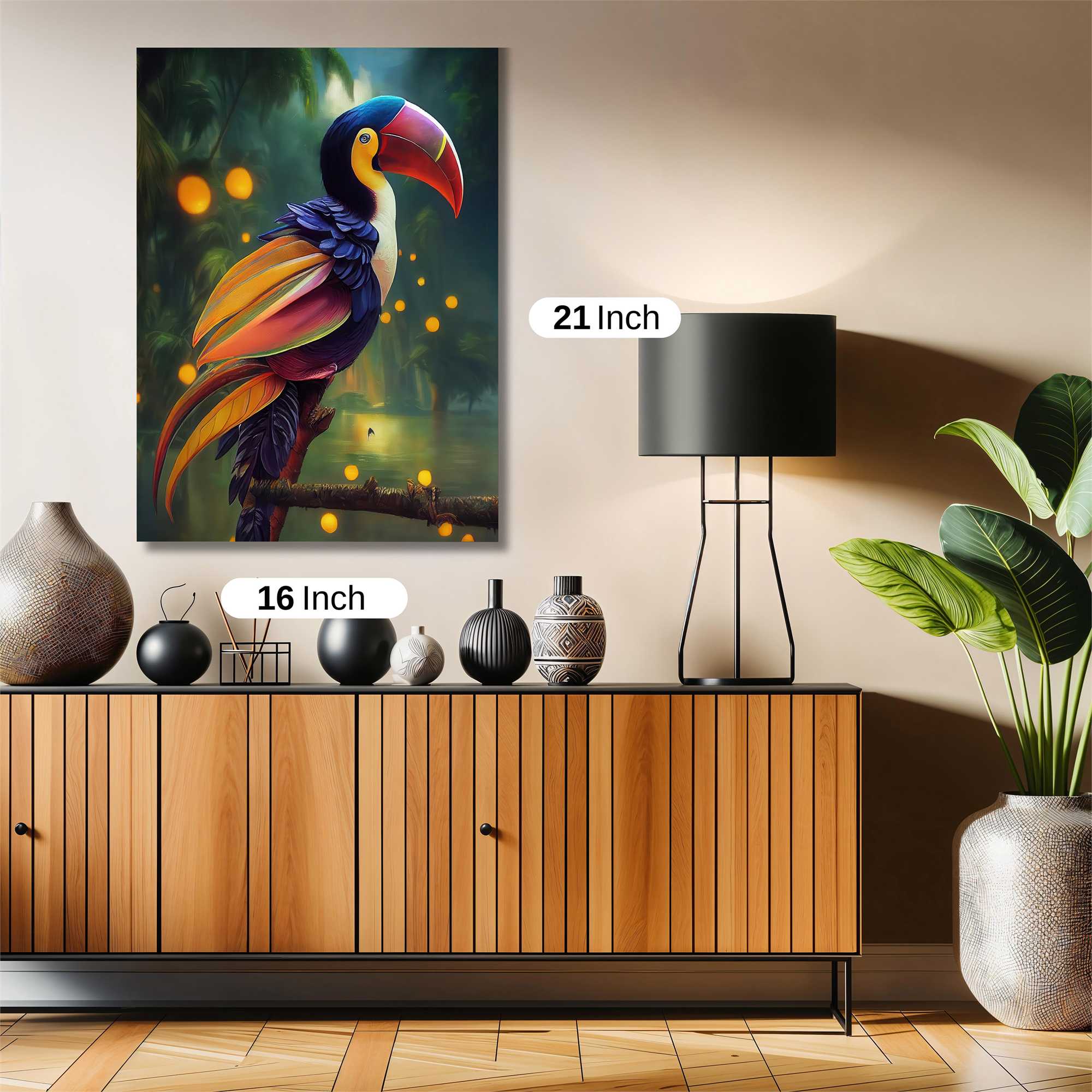 Toucan Twilight Safe Wall Magnetic / M