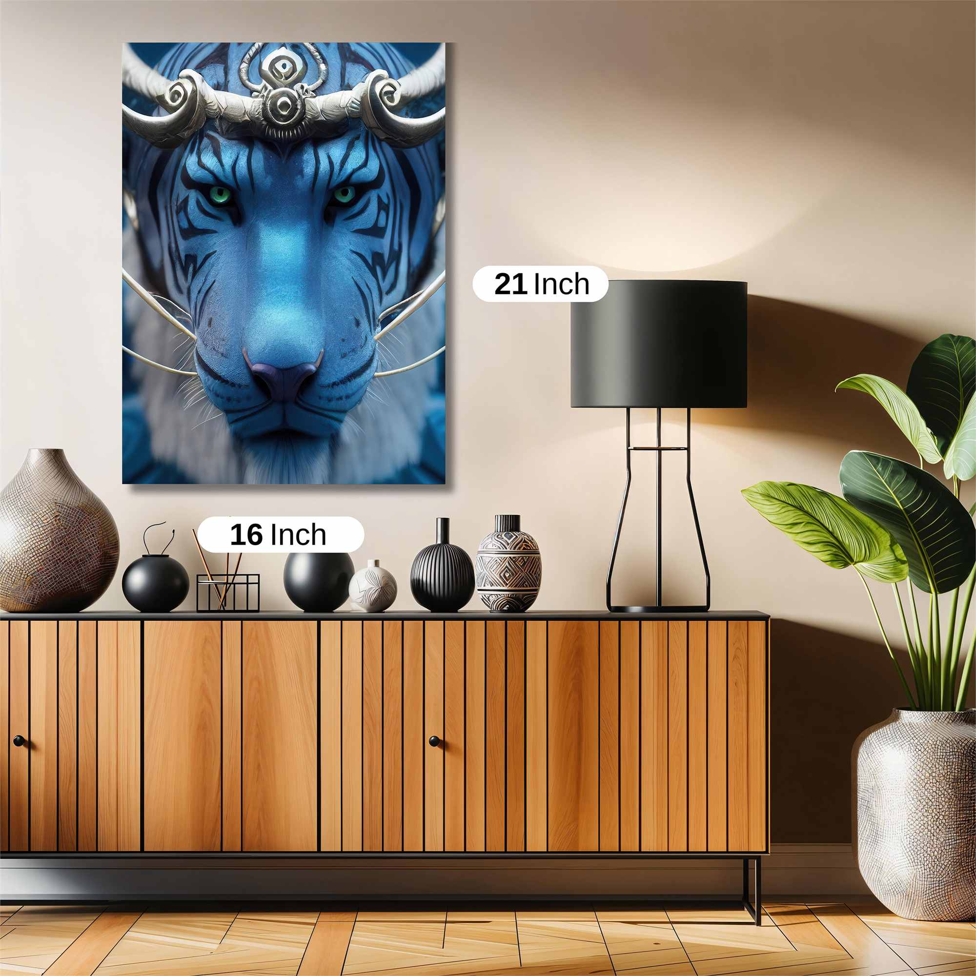 Azure Majesty Safe Wall Magnetic / M