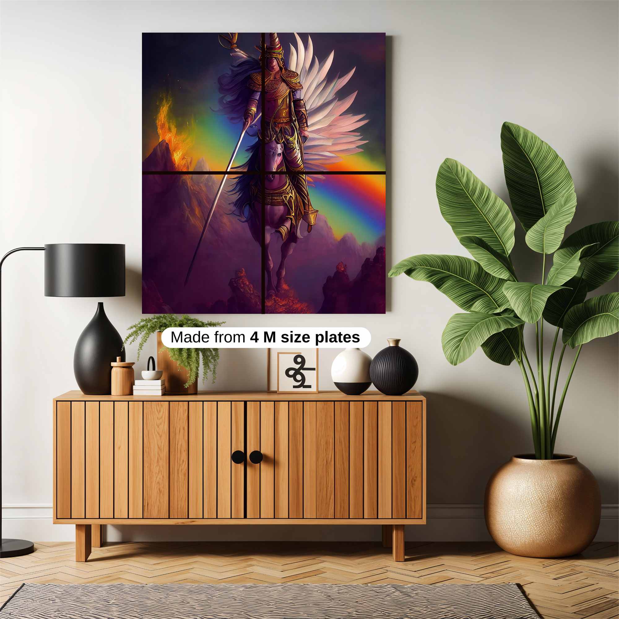 Warrior Whimsy Safe Wall Magnetic / M