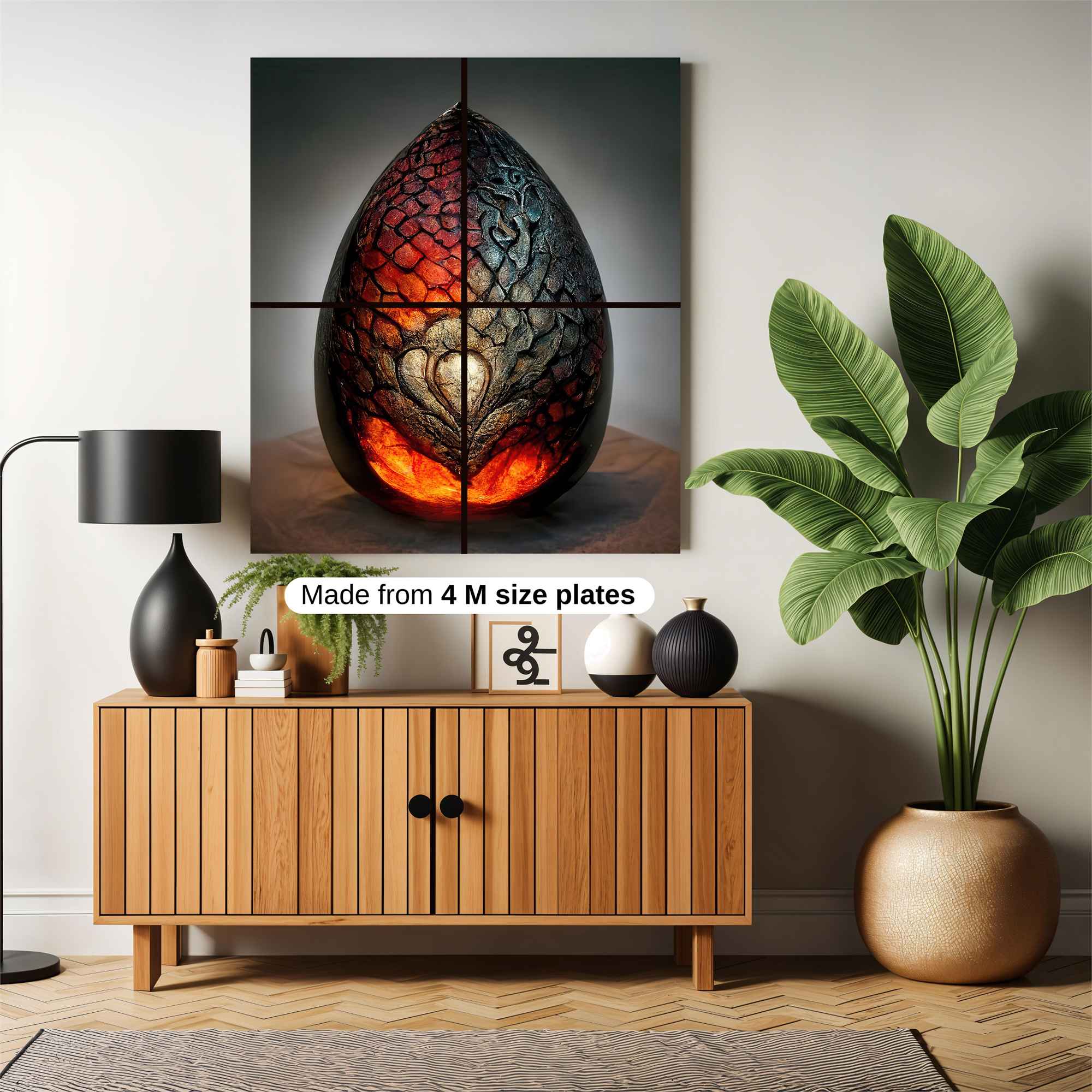 Dragon Ember Safe Wall Magnetic / M