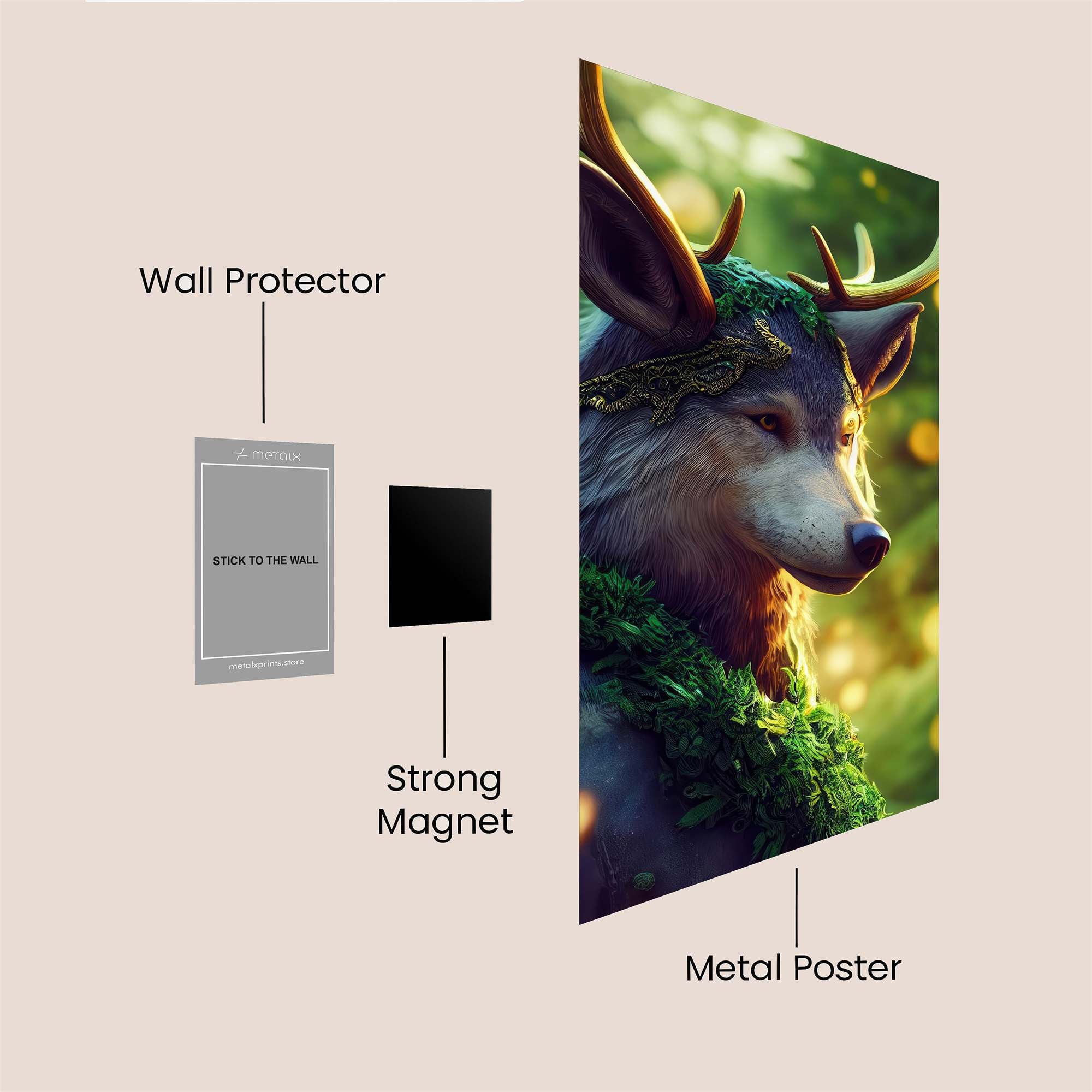 ForestGuardian Safe Wall Magnetic / M
