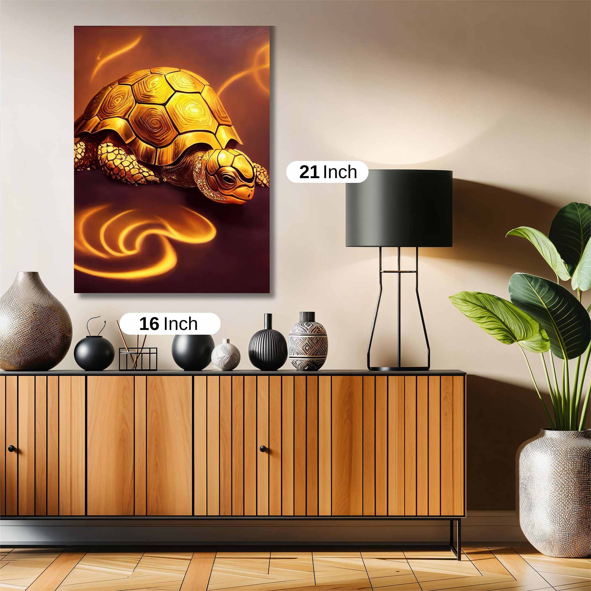 Golden Serenity Safe Wall Magnetic / M