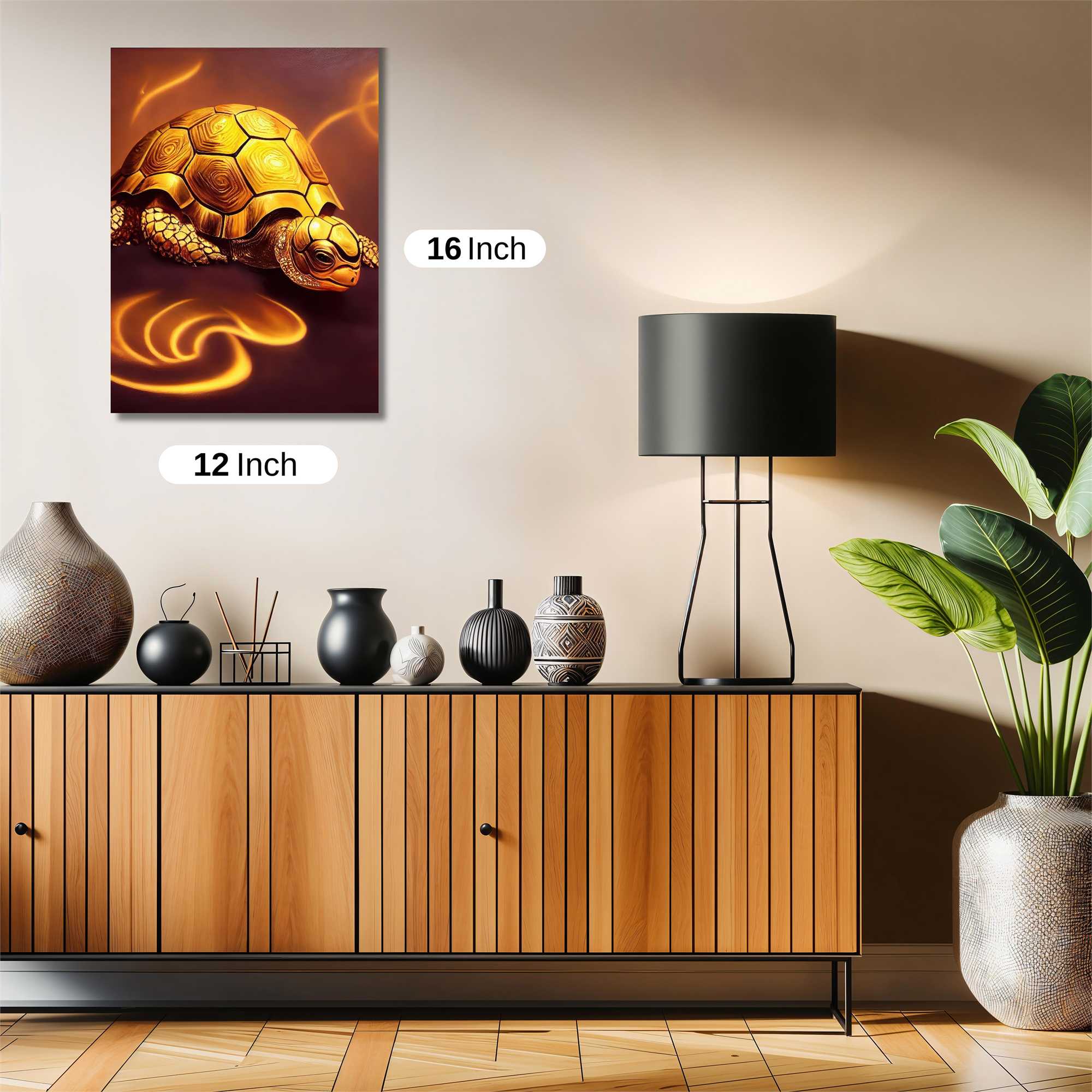 Golden Serenity Safe Wall Magnetic / M