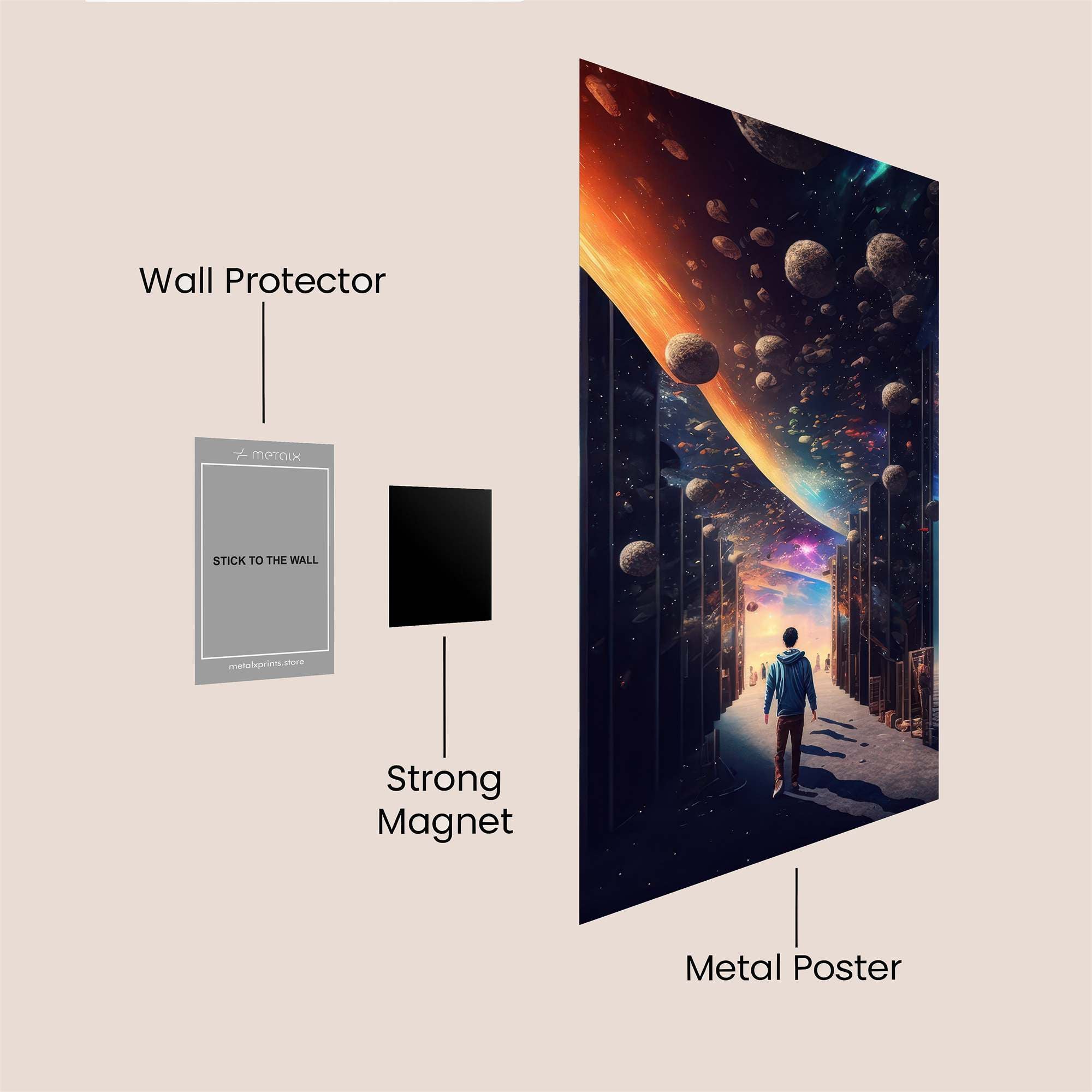 Cosmic Odyssey Safe Wall Magnetic / M