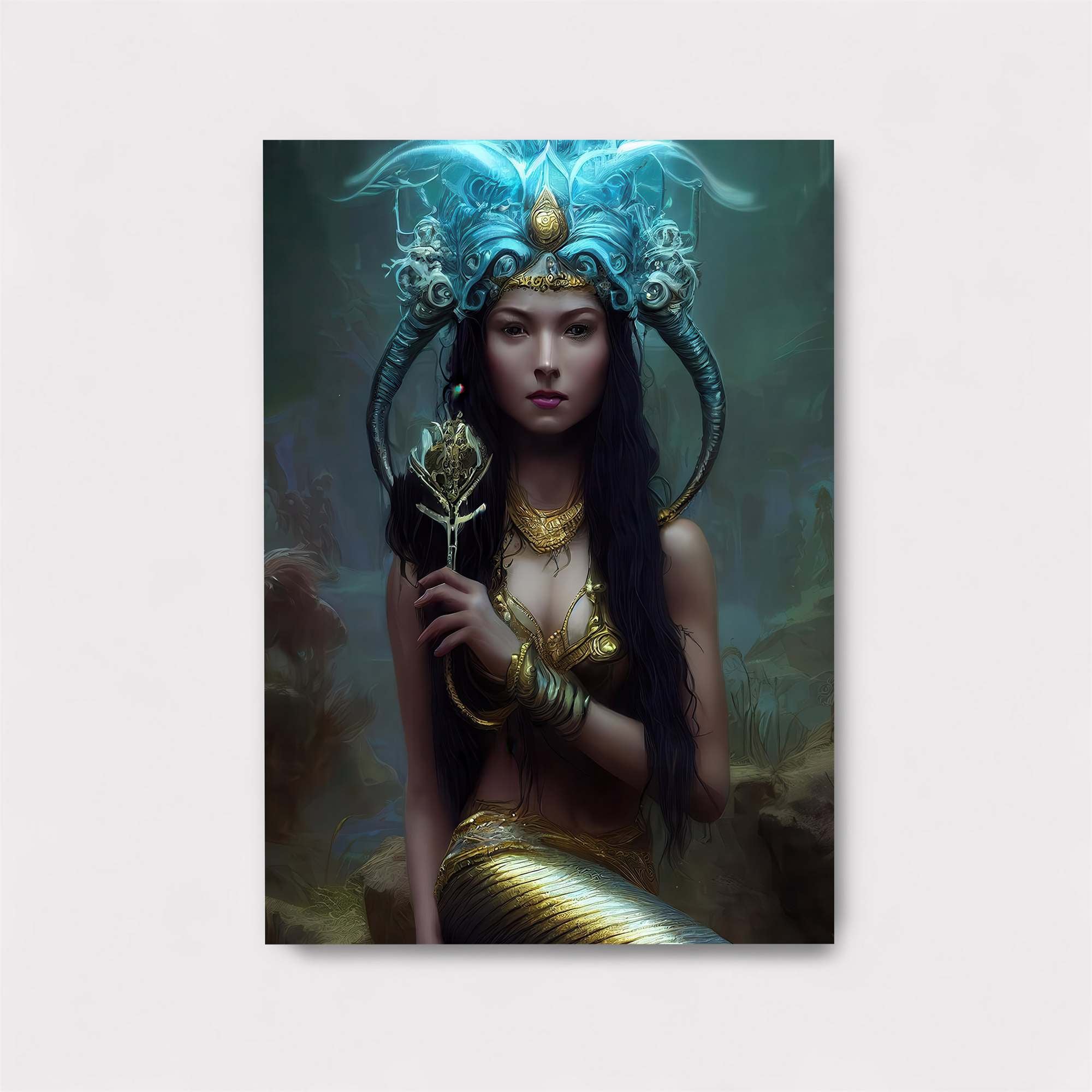 Mermaid Enchantress Safe Wall Magnetic / M