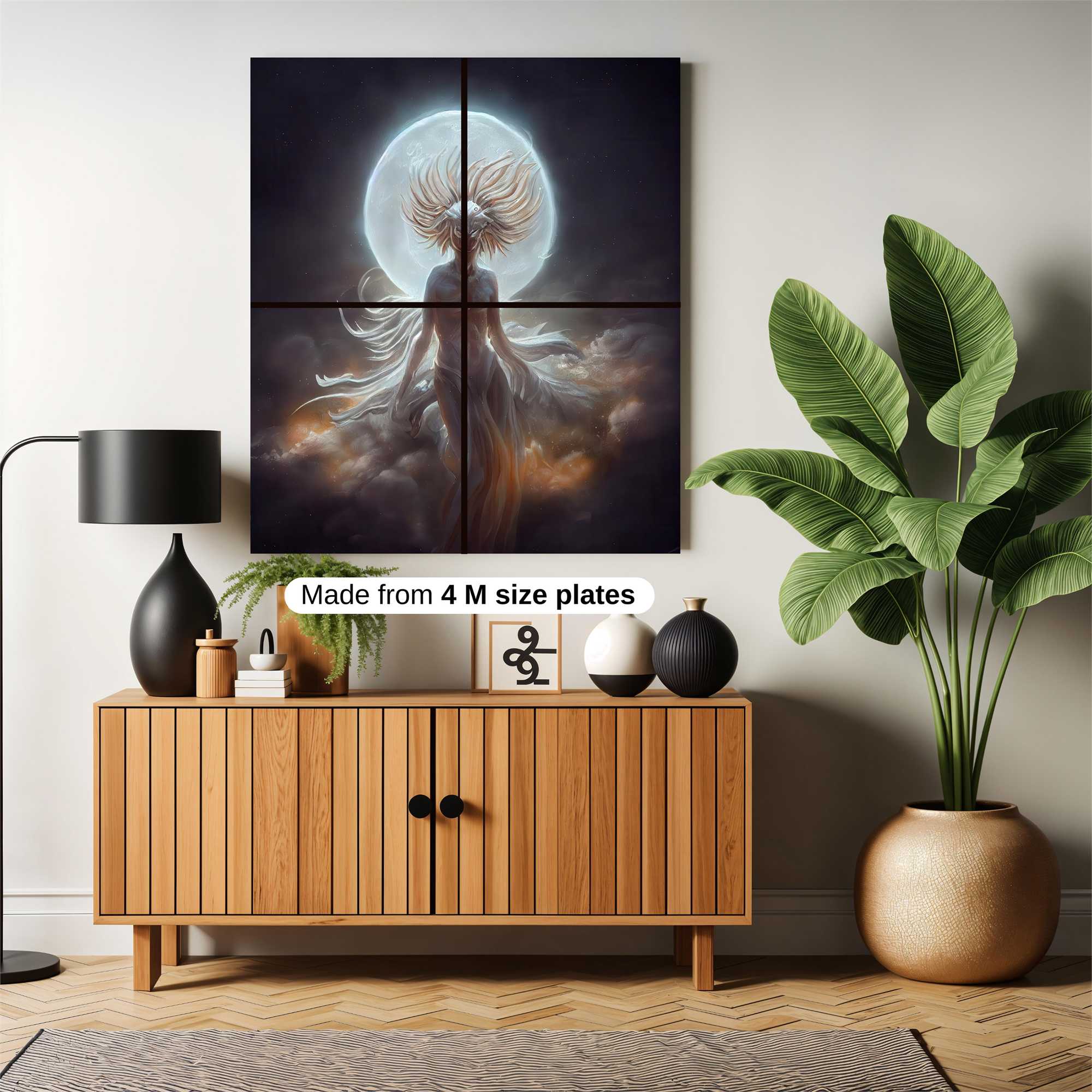 Moonlit Serenity Safe Wall Magnetic / M