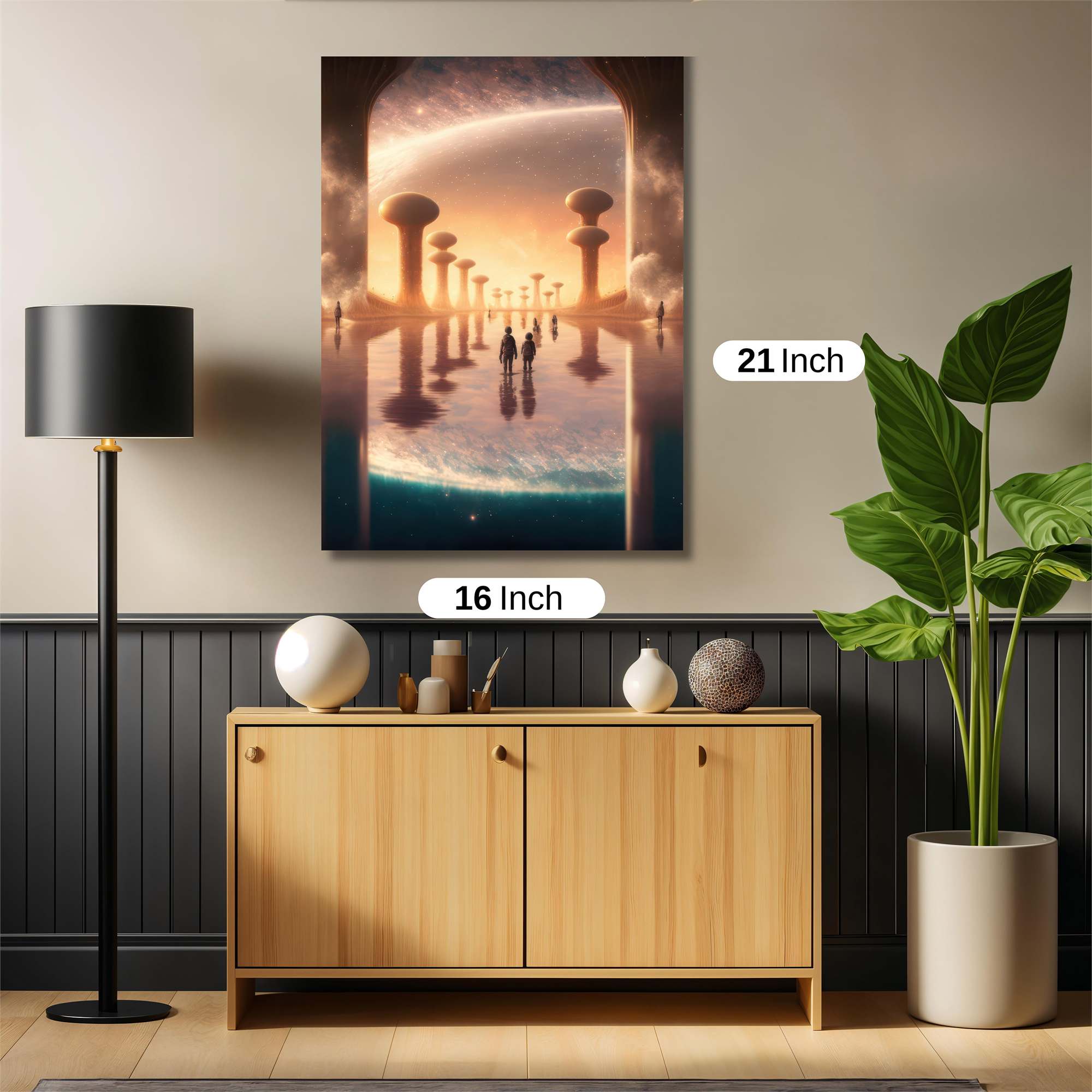 Alien Serenity Safe Wall Magnetic / M