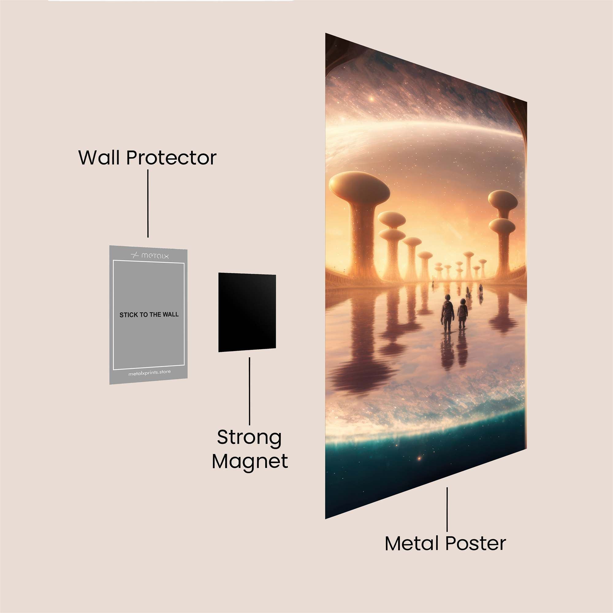 Alien Serenity Safe Wall Magnetic / M