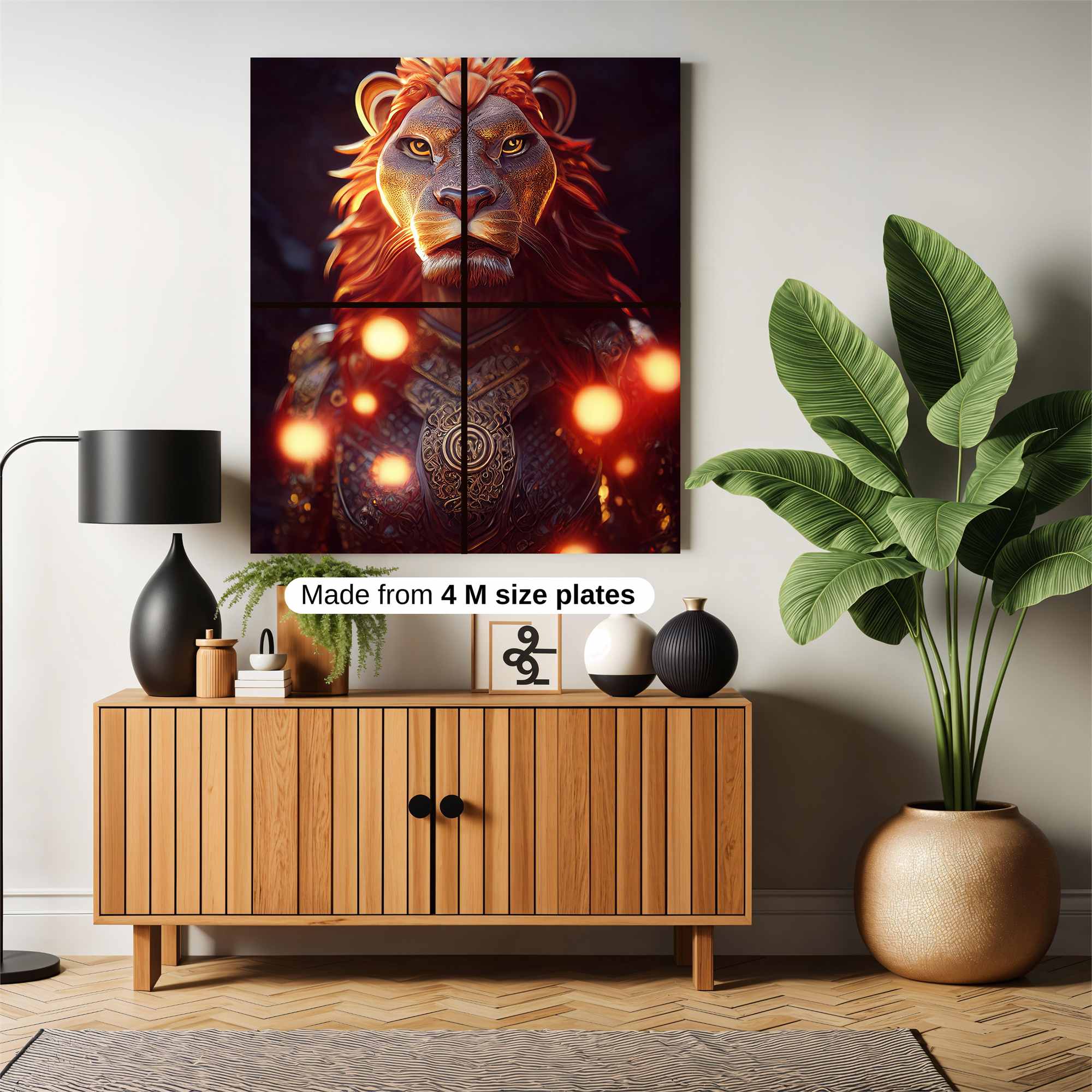 Lion Majesty Safe Wall Magnetic / M