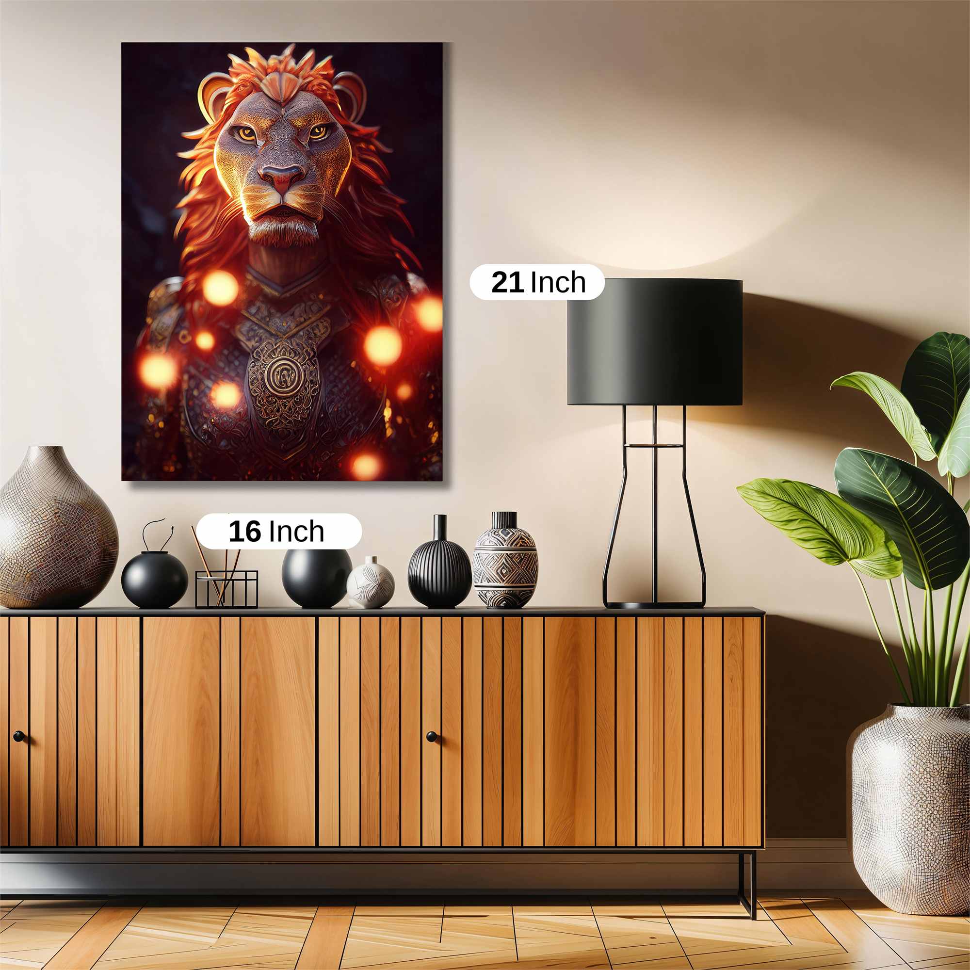 Lion Majesty Safe Wall Magnetic / M