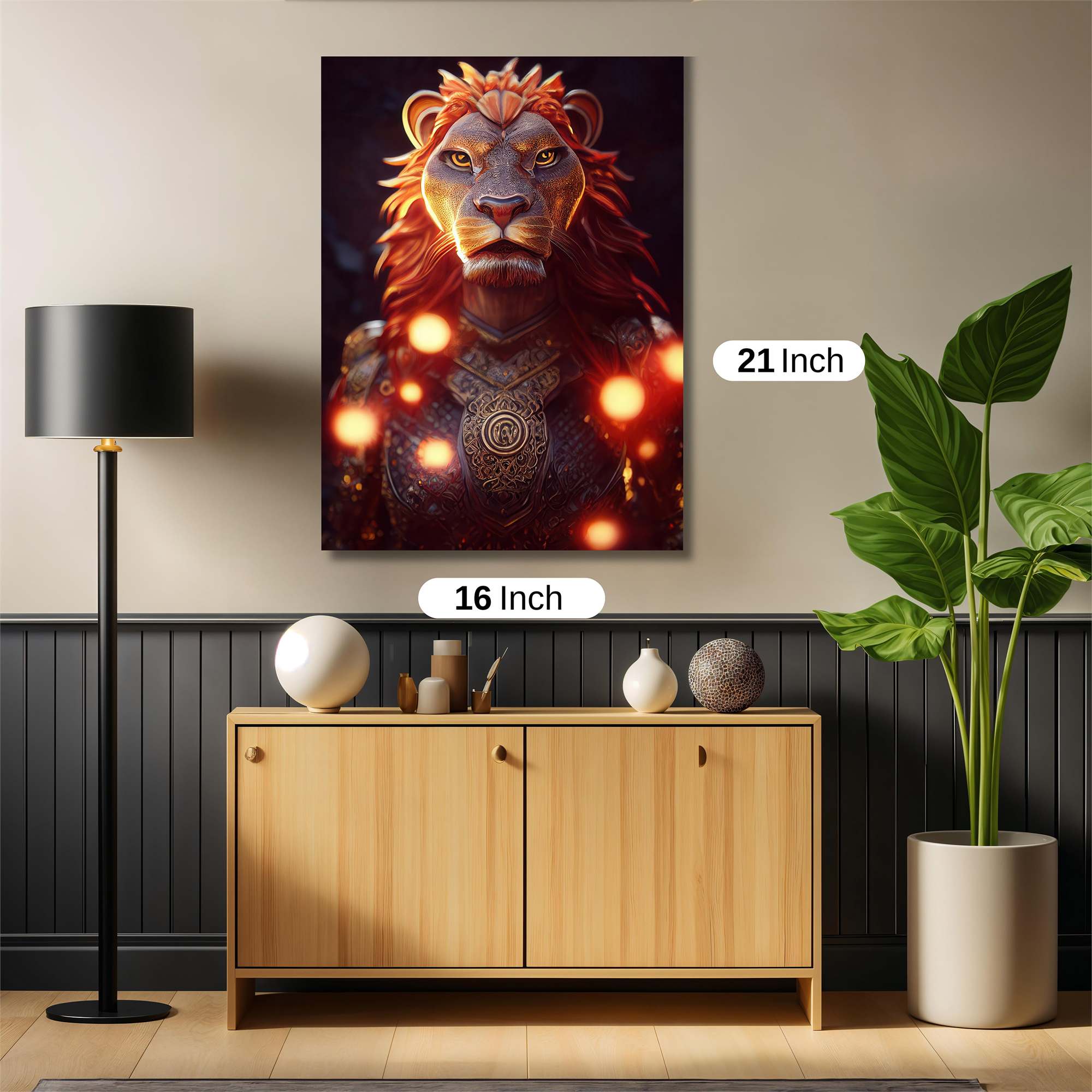 Lion Majesty Safe Wall Magnetic / M