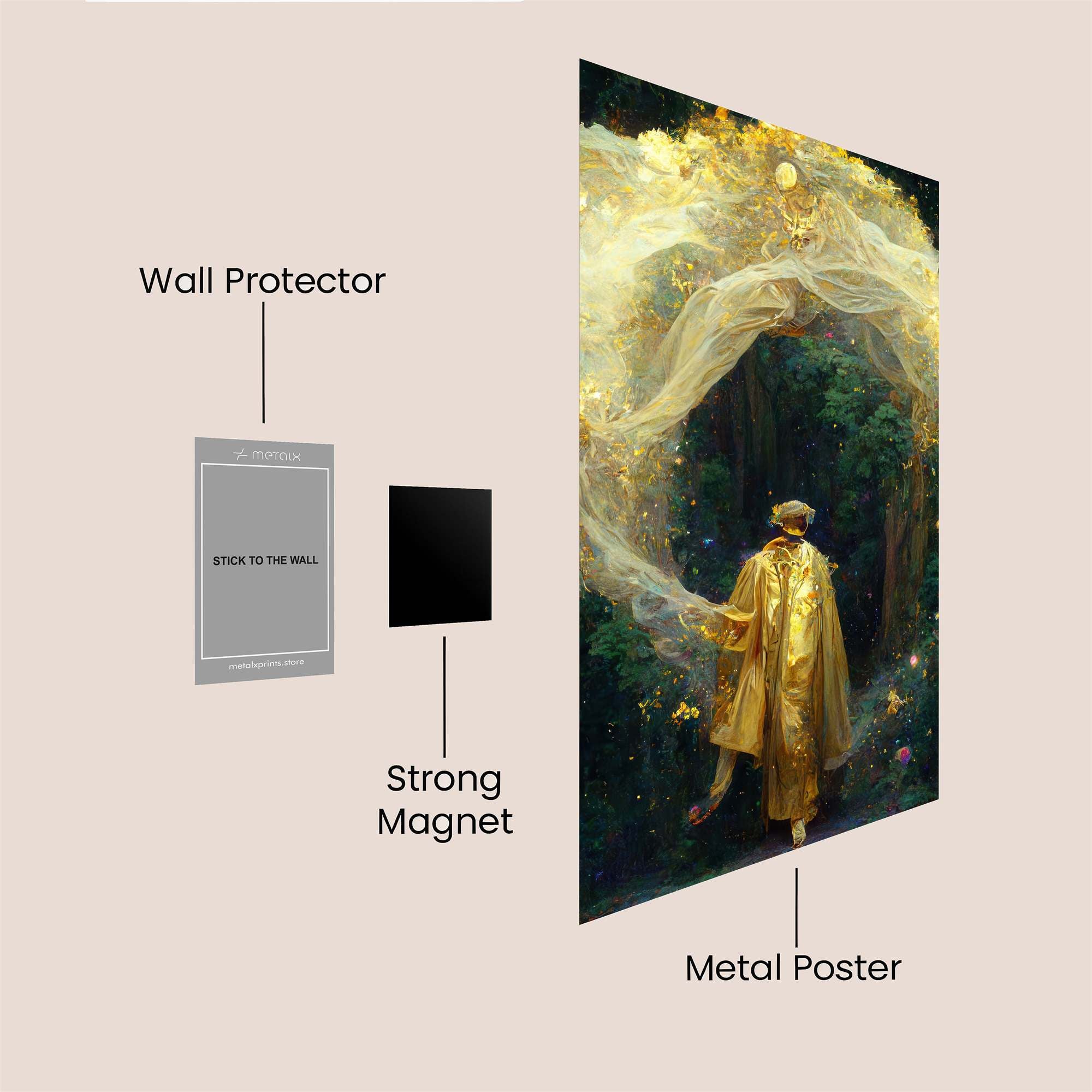 Mystic Radiance Safe Wall Magnetic / M