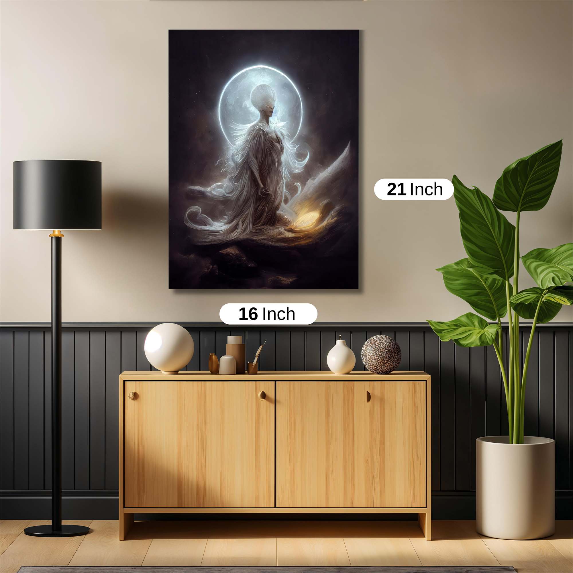 Moonlit Serenity Safe Wall Magnetic / M