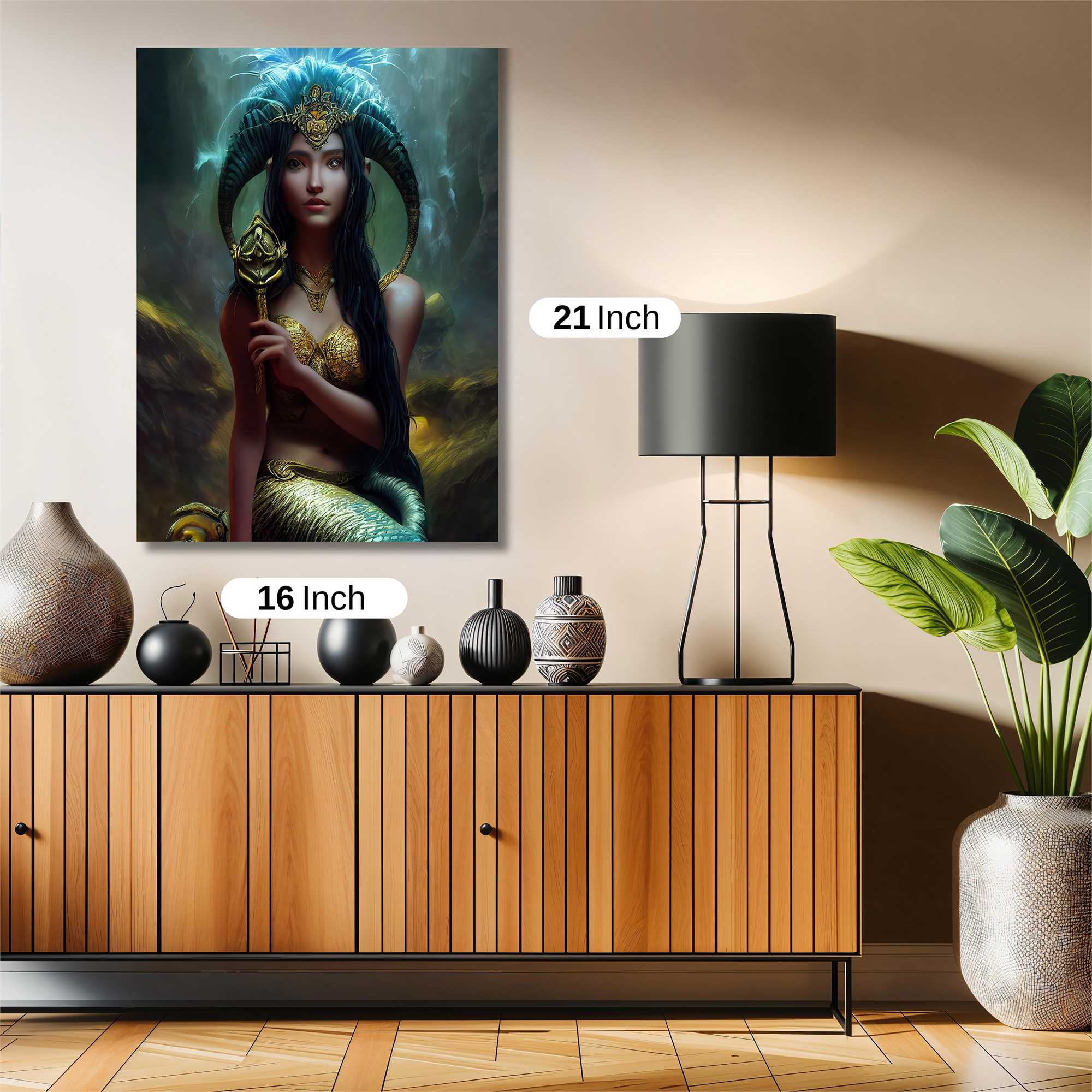 Mermaid Majesty Safe Wall Magnetic / M