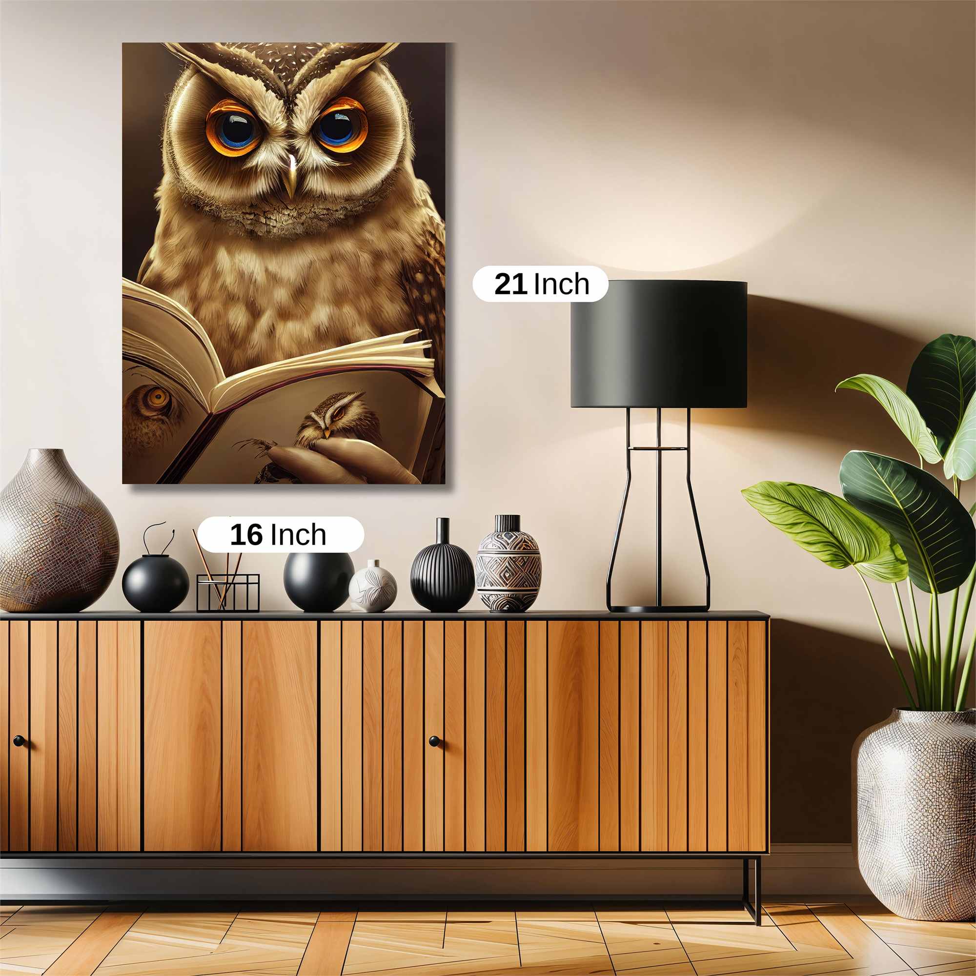 Owl Scholar Safe Wall Magnetic / M