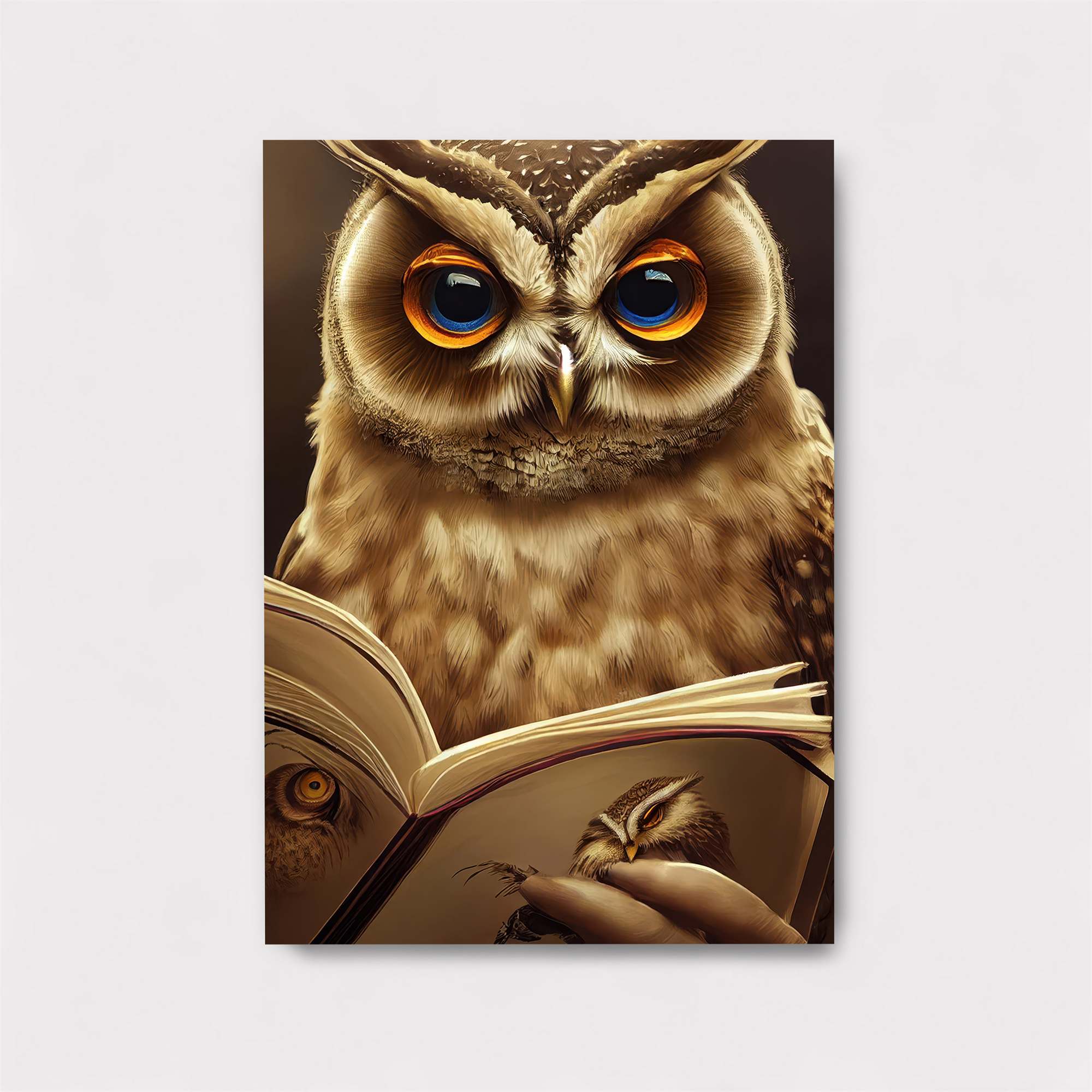 Owl Scholar Safe Wall Magnetic / M